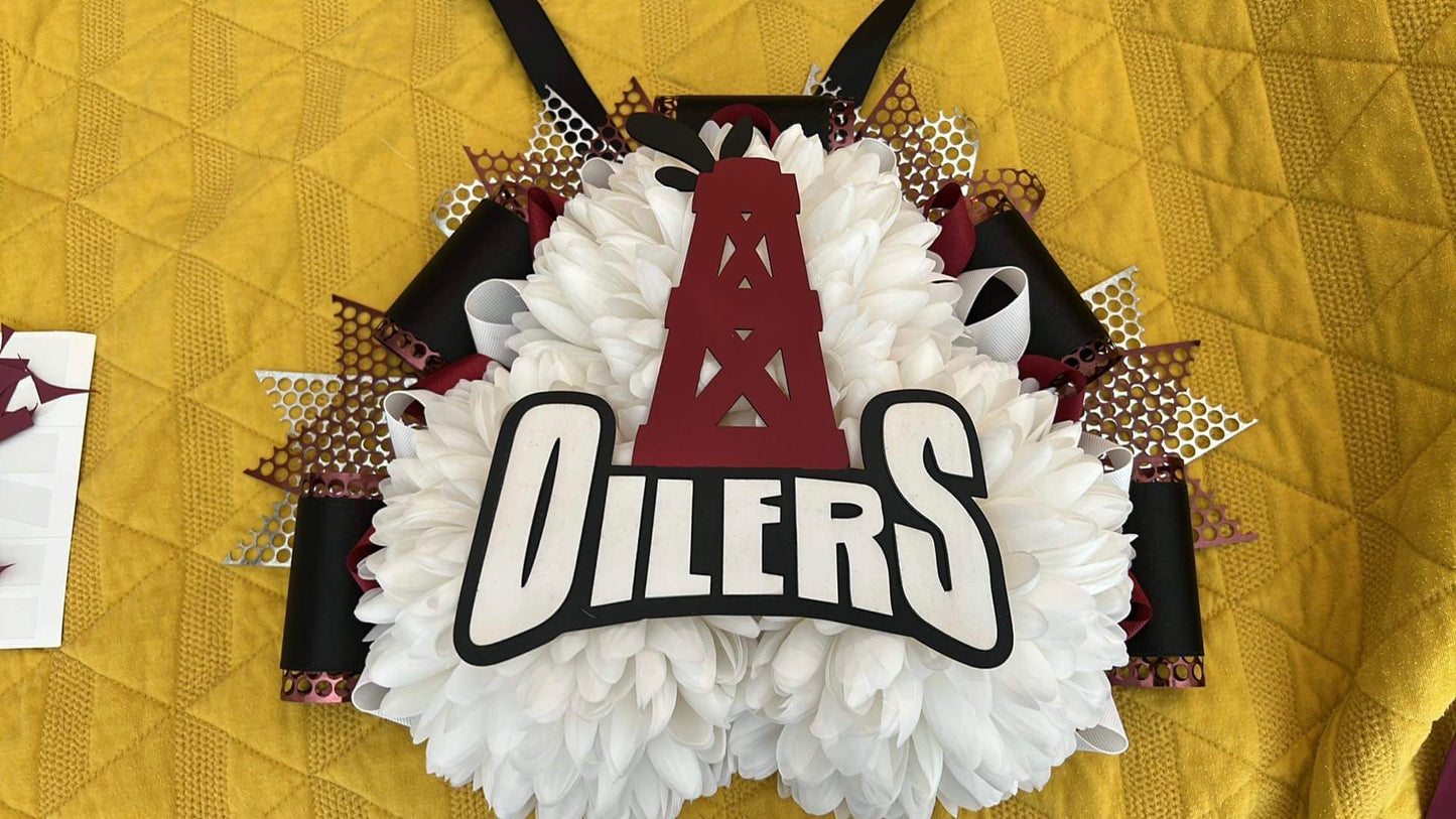 Pearland Oilers Door Hanger