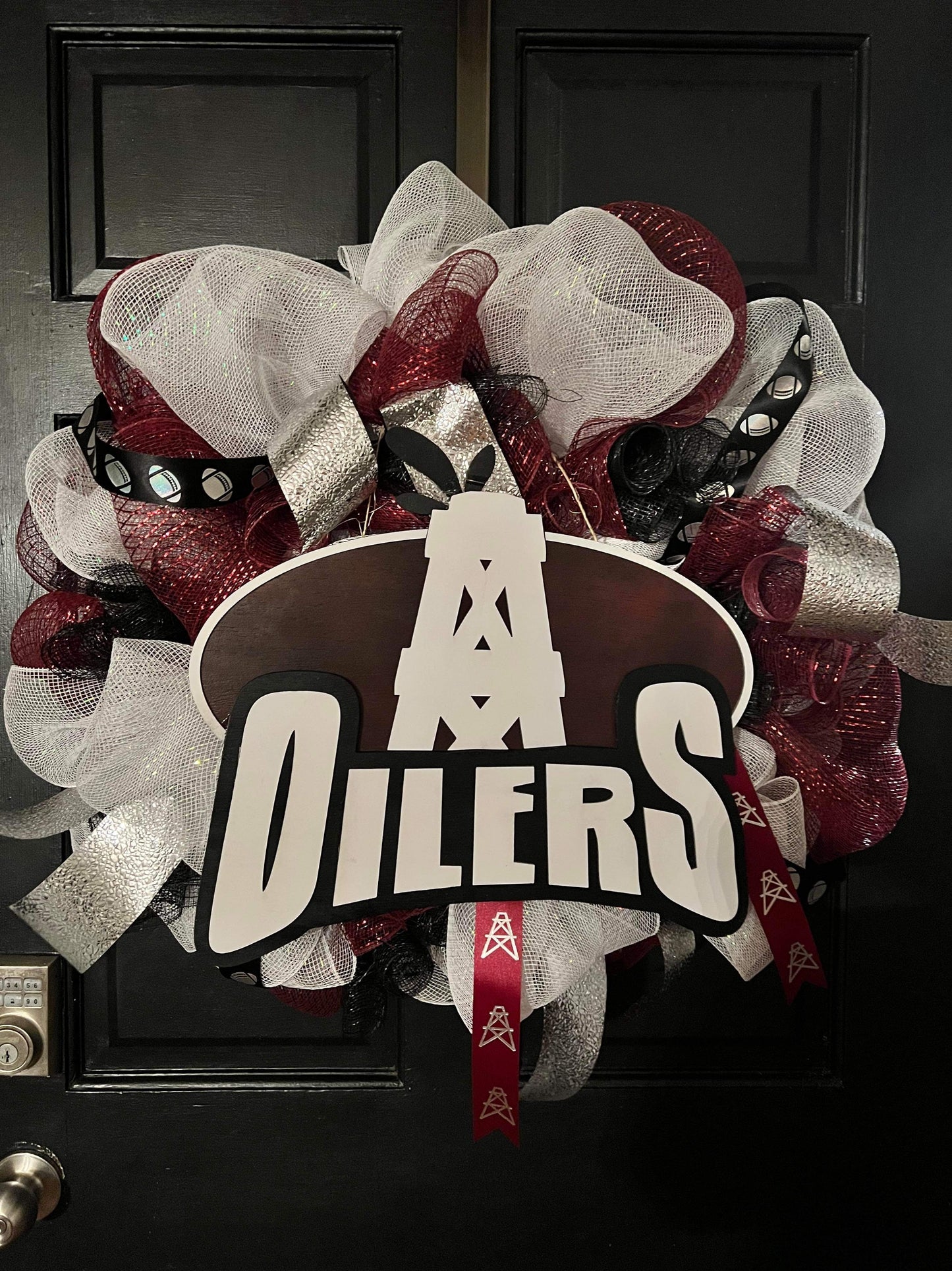 Pearland Oilers Door Hanger