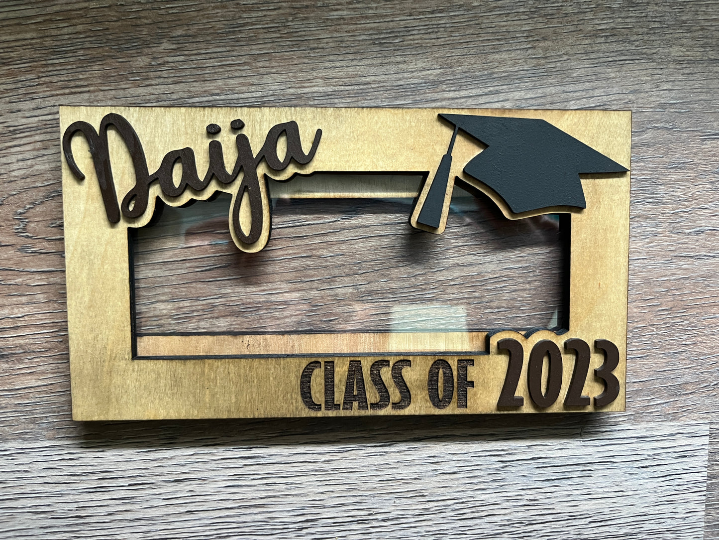 Personalized Graduation Money Holder