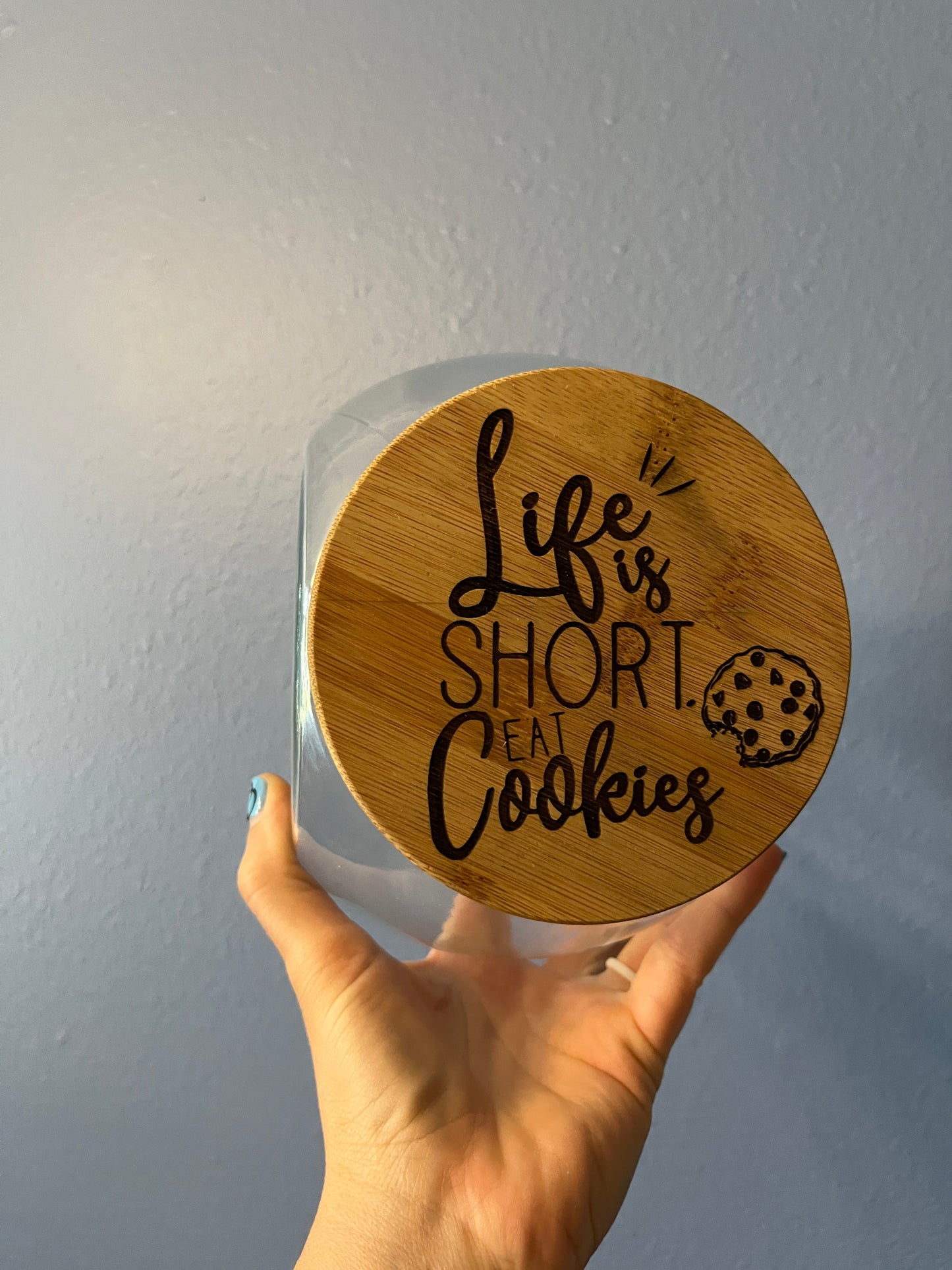 Life is Short Cookie Jar