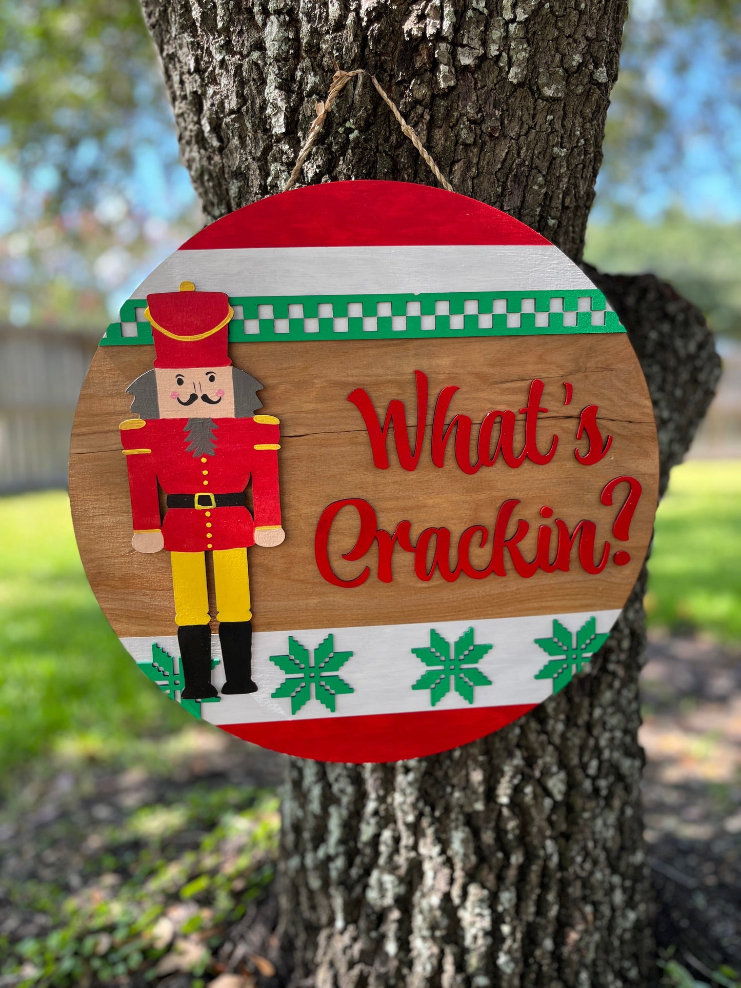 DIY Nutcracker Door Hanger