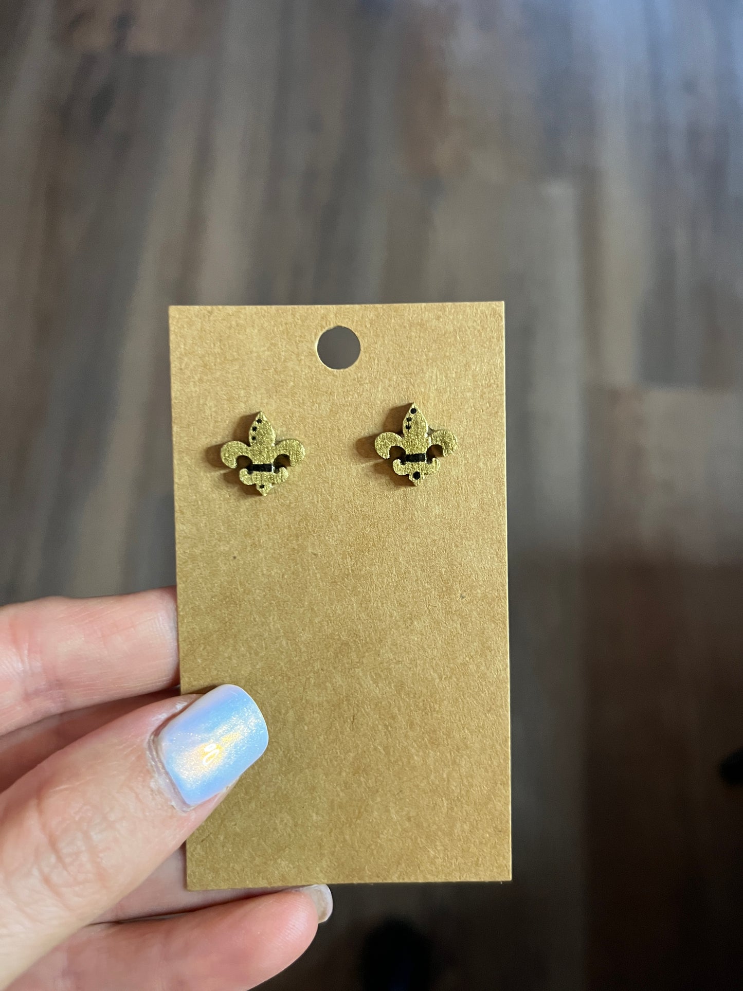 NOLA Fleur de Lis Studs