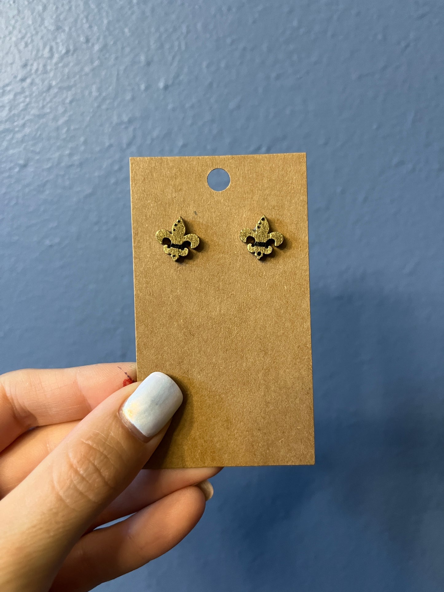 NOLA Fleur de Lis Studs