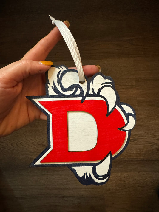Dawson Eagle Claw Ornament