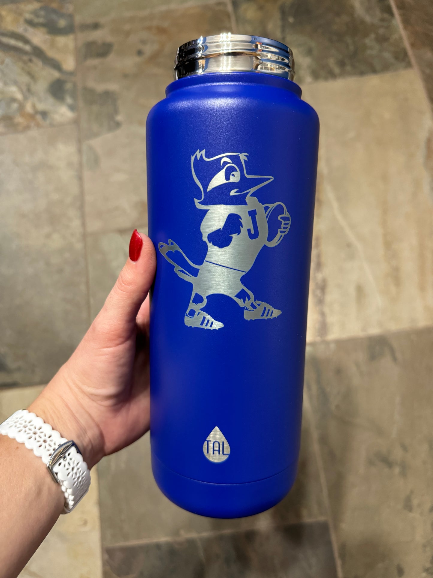 Blue Jay Engraved 40 oz Water Bottles