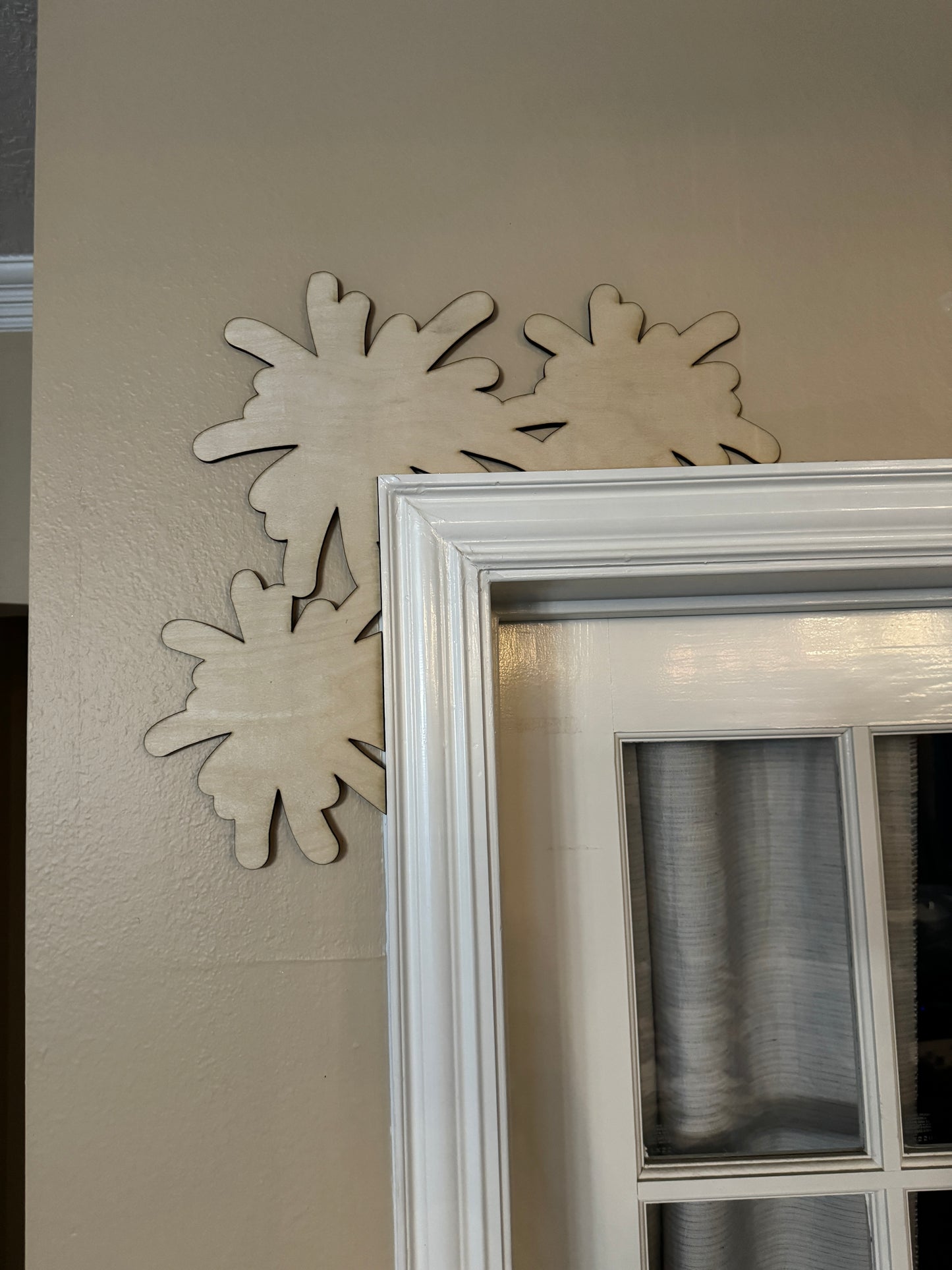 DIY July 4th Fireworks Door Frame Blanks