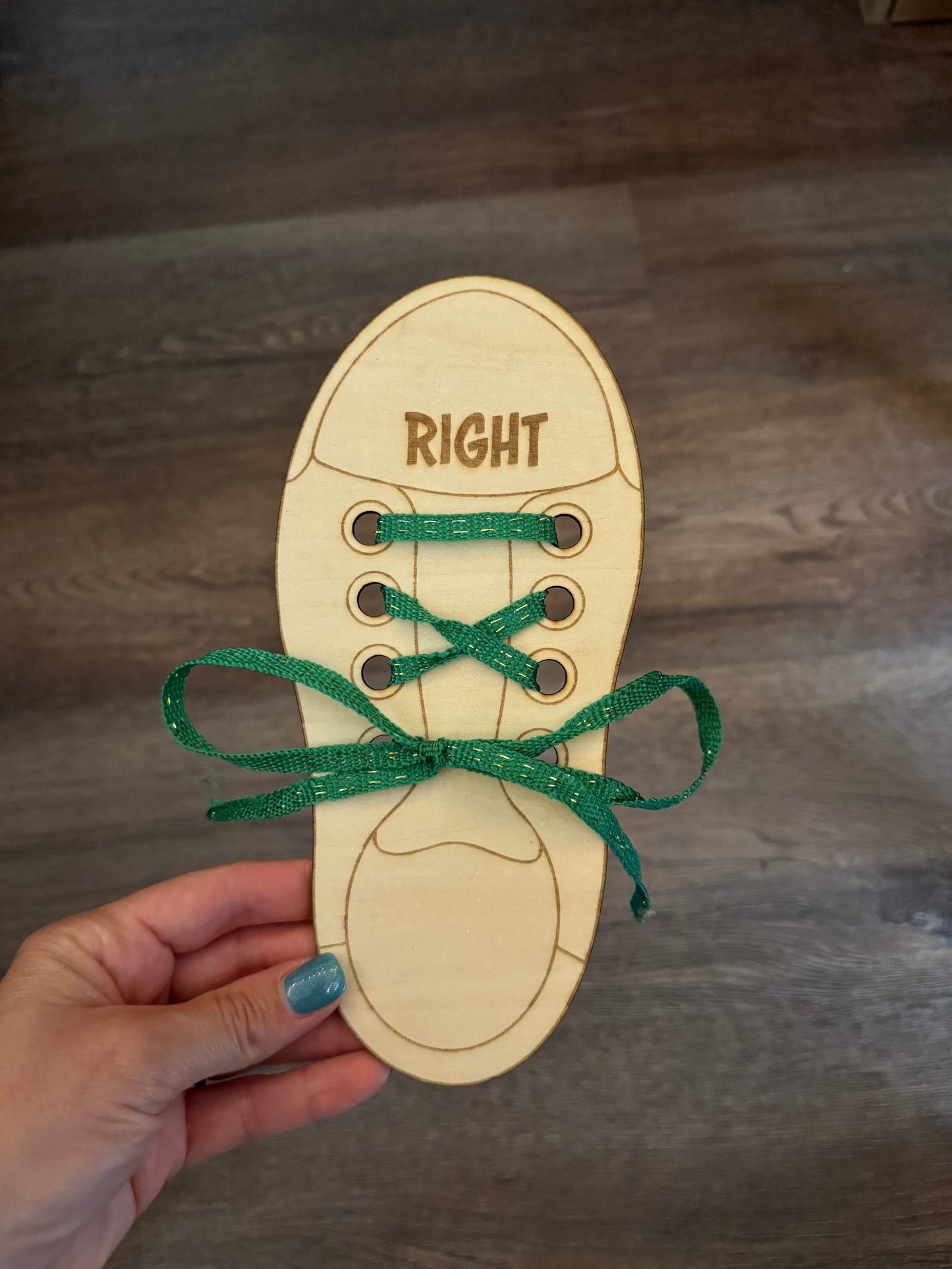 Tying Shoe Practice Board