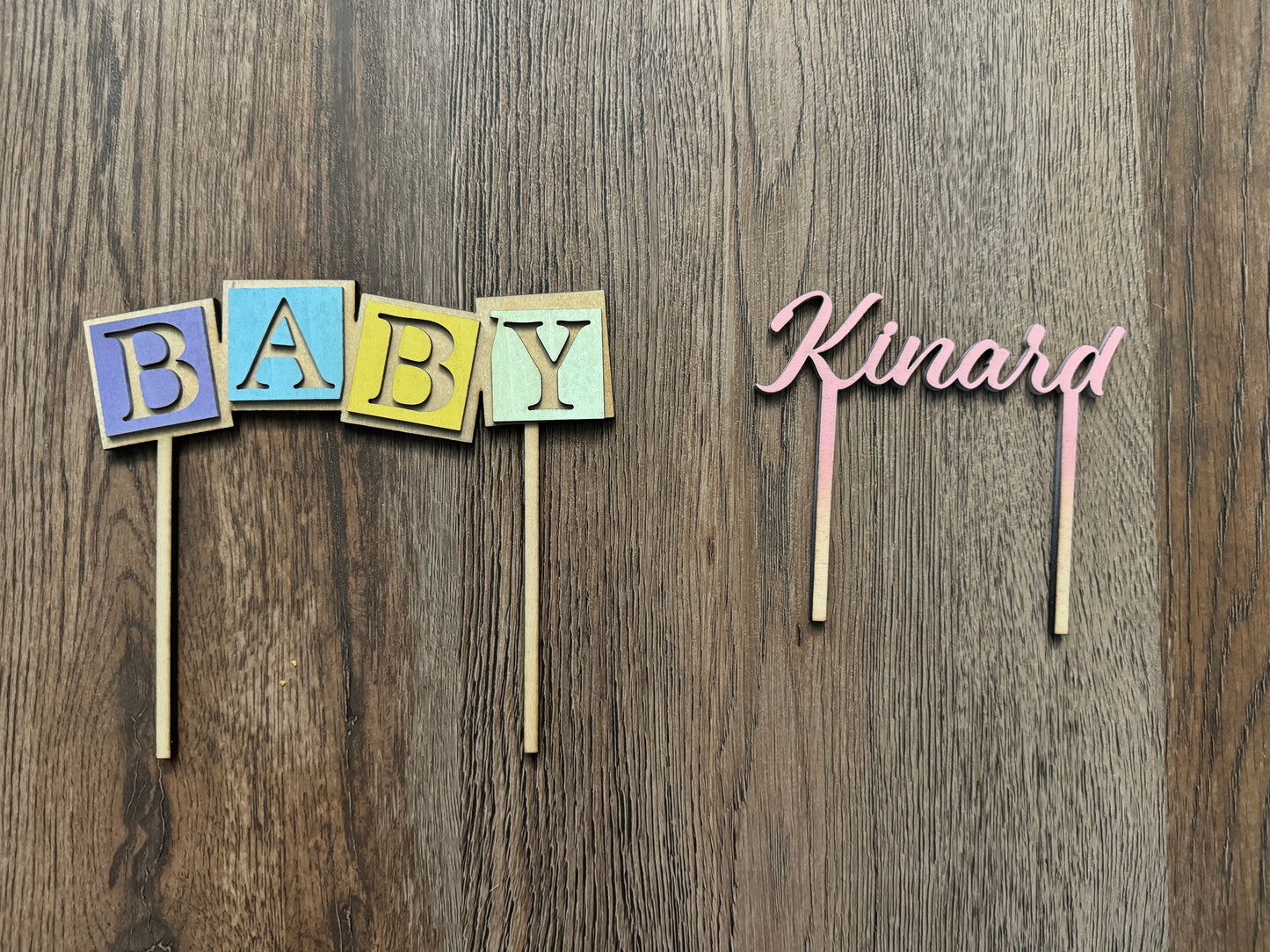 Baby Shower Cake Topper