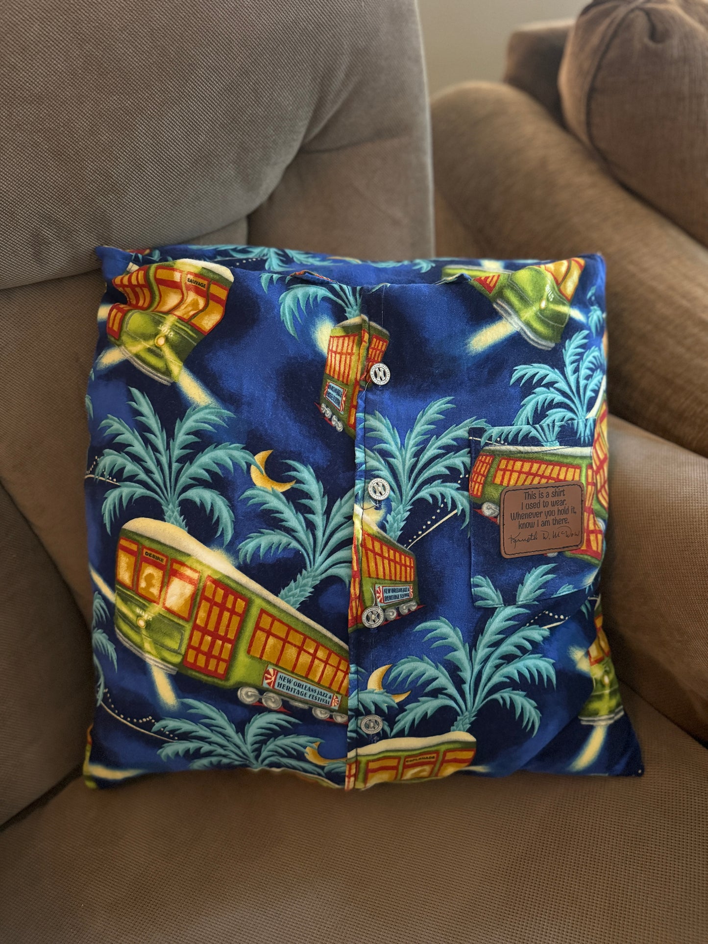 Engraved Personalized Leather Patch