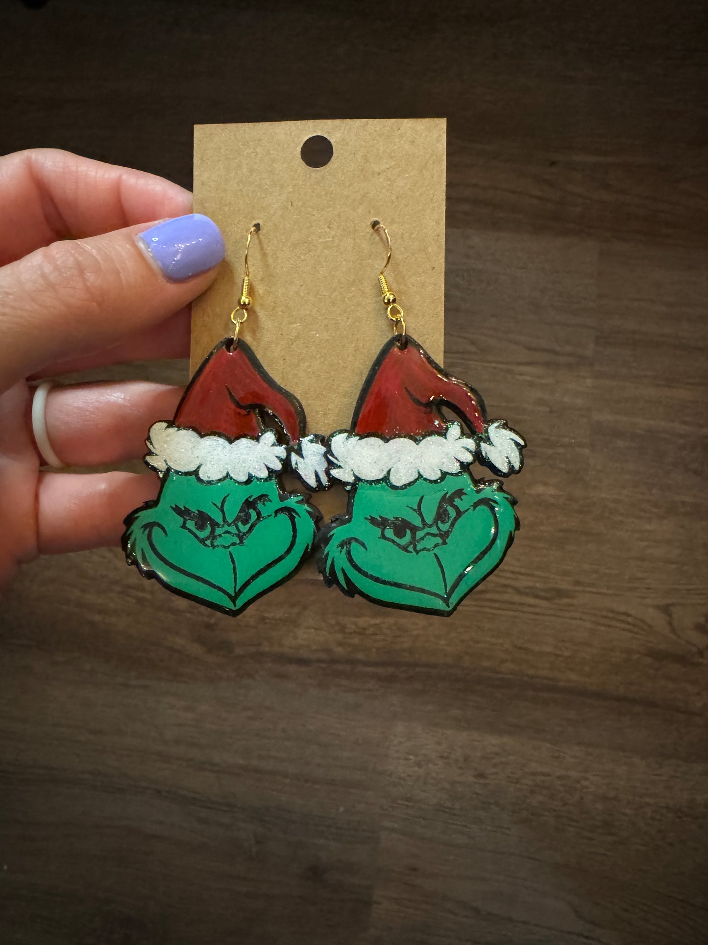 Santa Earrings