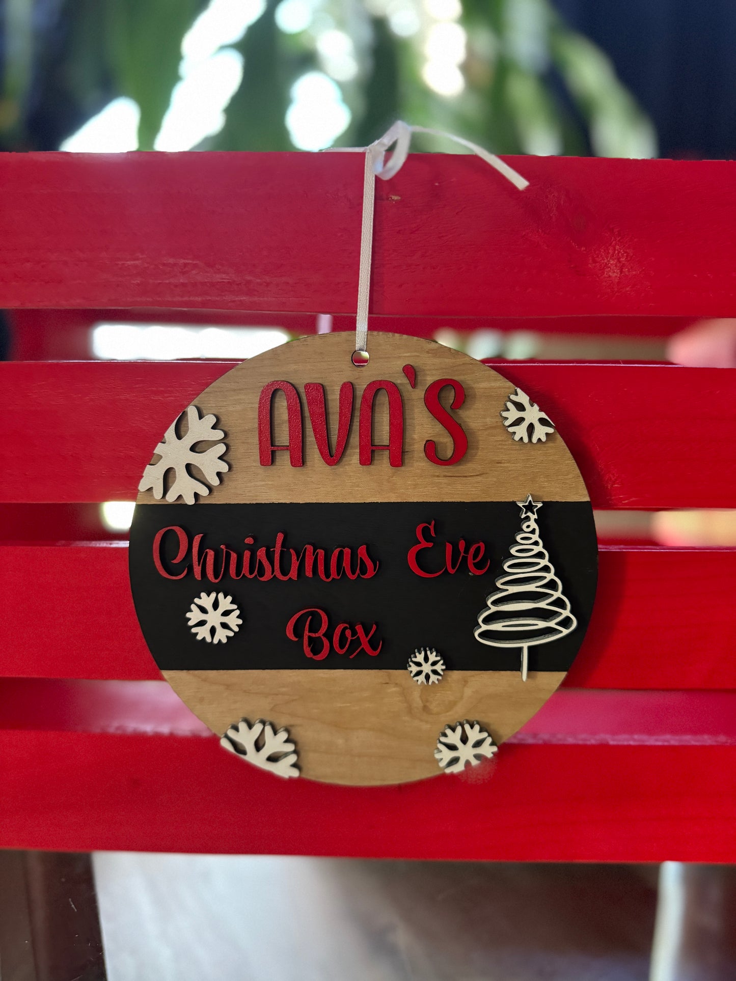 Christmas Eve Box Tag