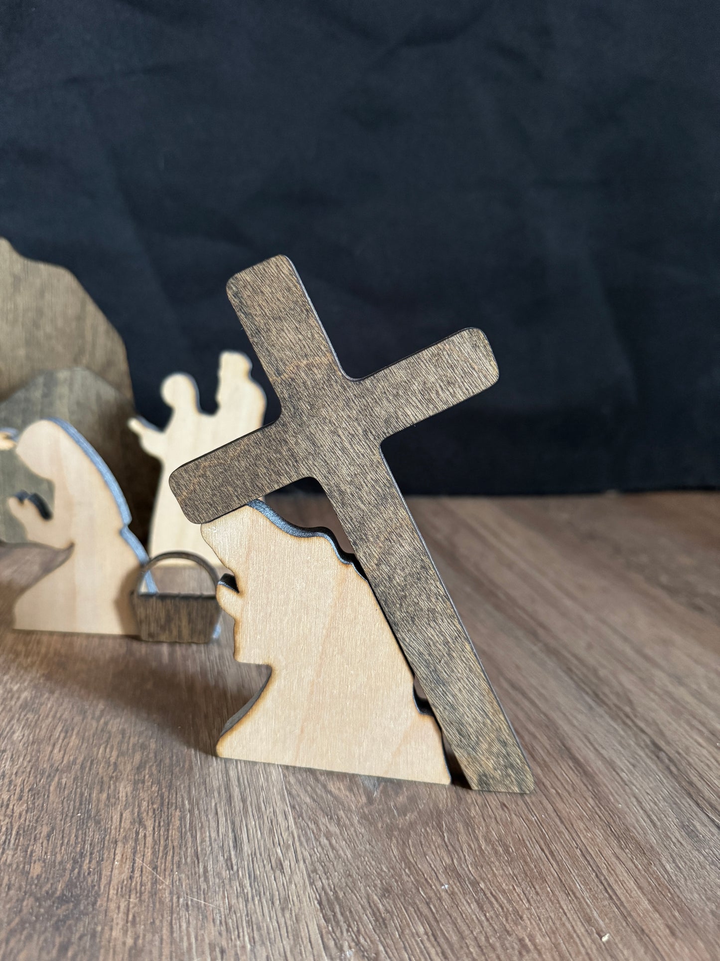 Easter Nativity Lent Display