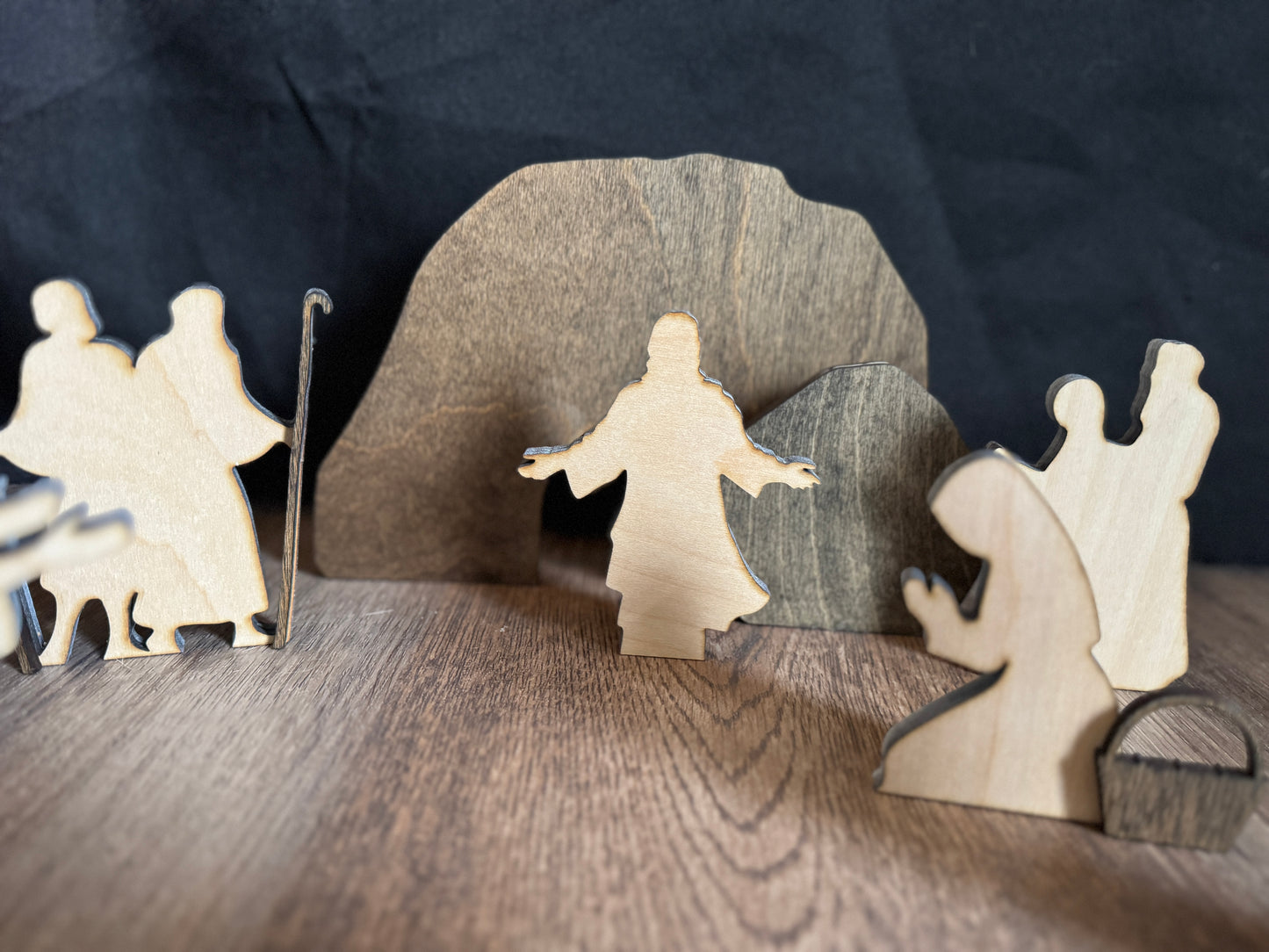 Easter Nativity Lent Display