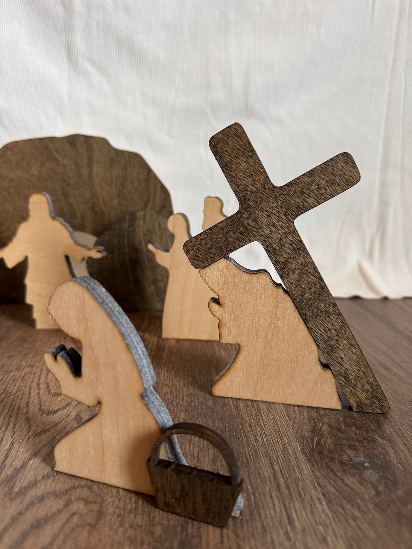 Easter Nativity Lent Display