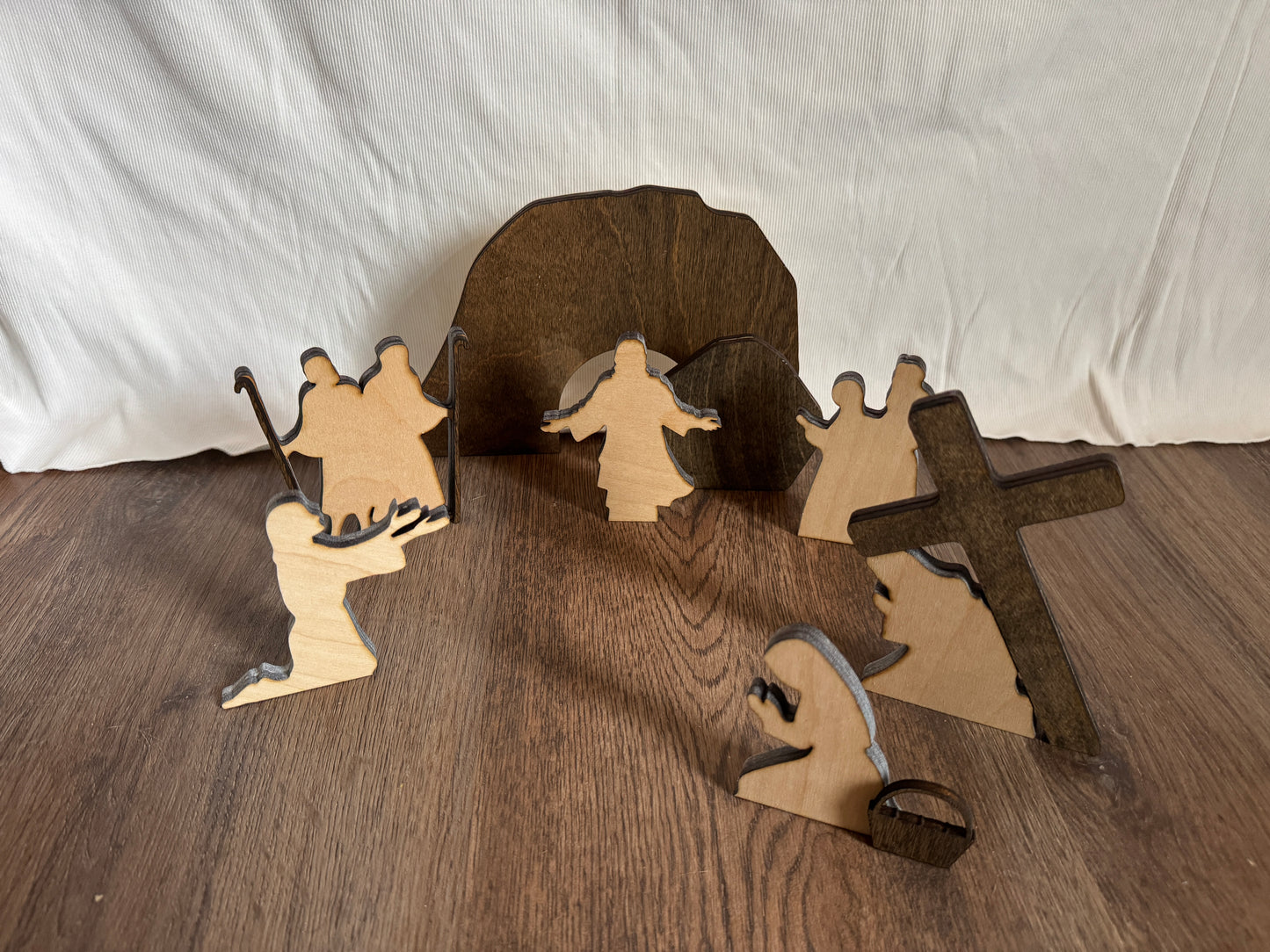 Easter Nativity Lent Display