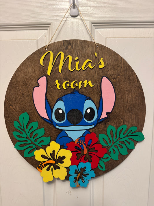 Hawaiian Door Hanger