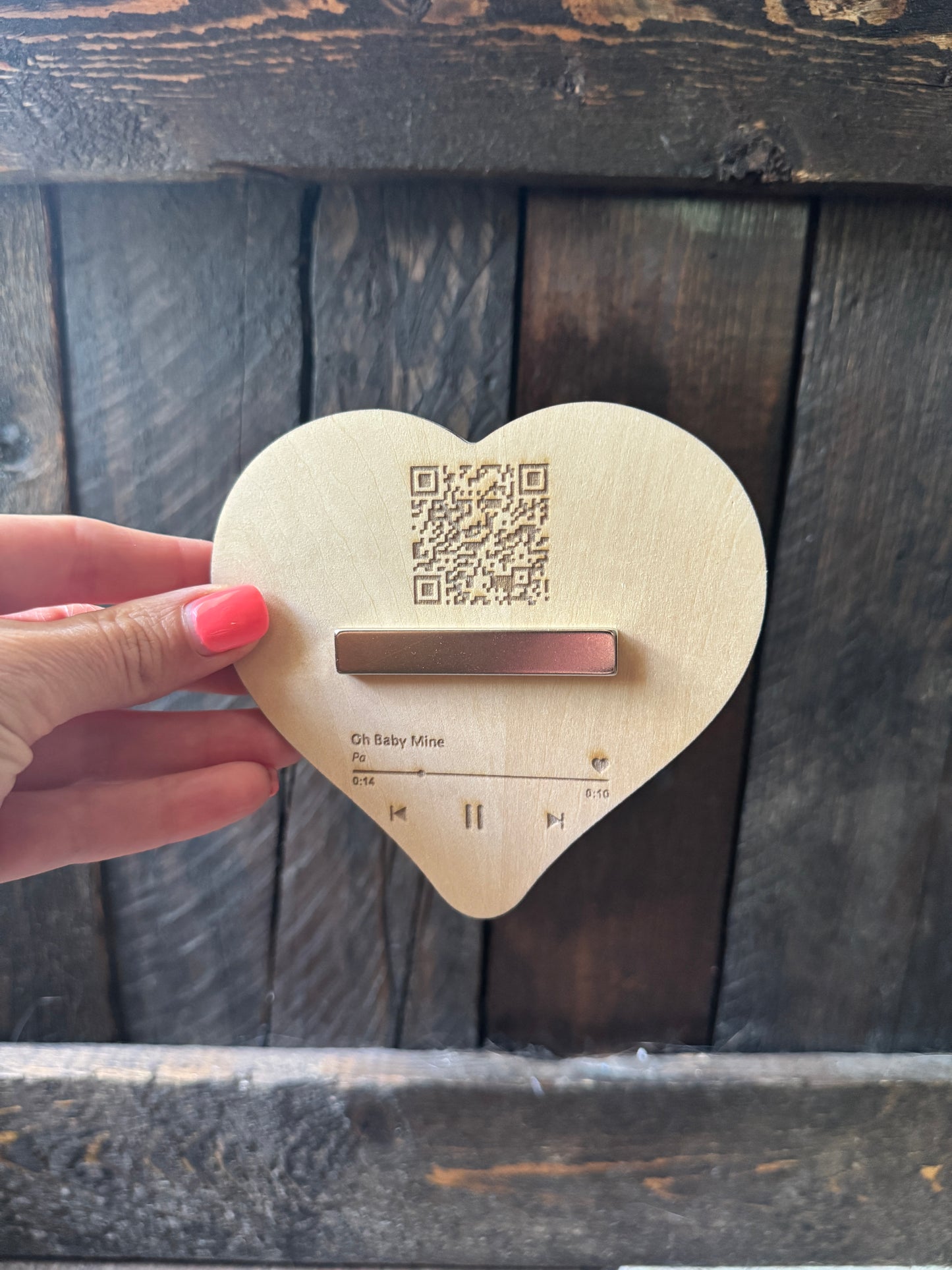 Voice & Photo Ornament/Magnet
