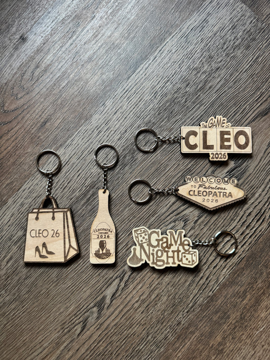 Engraved Cleo Magnets