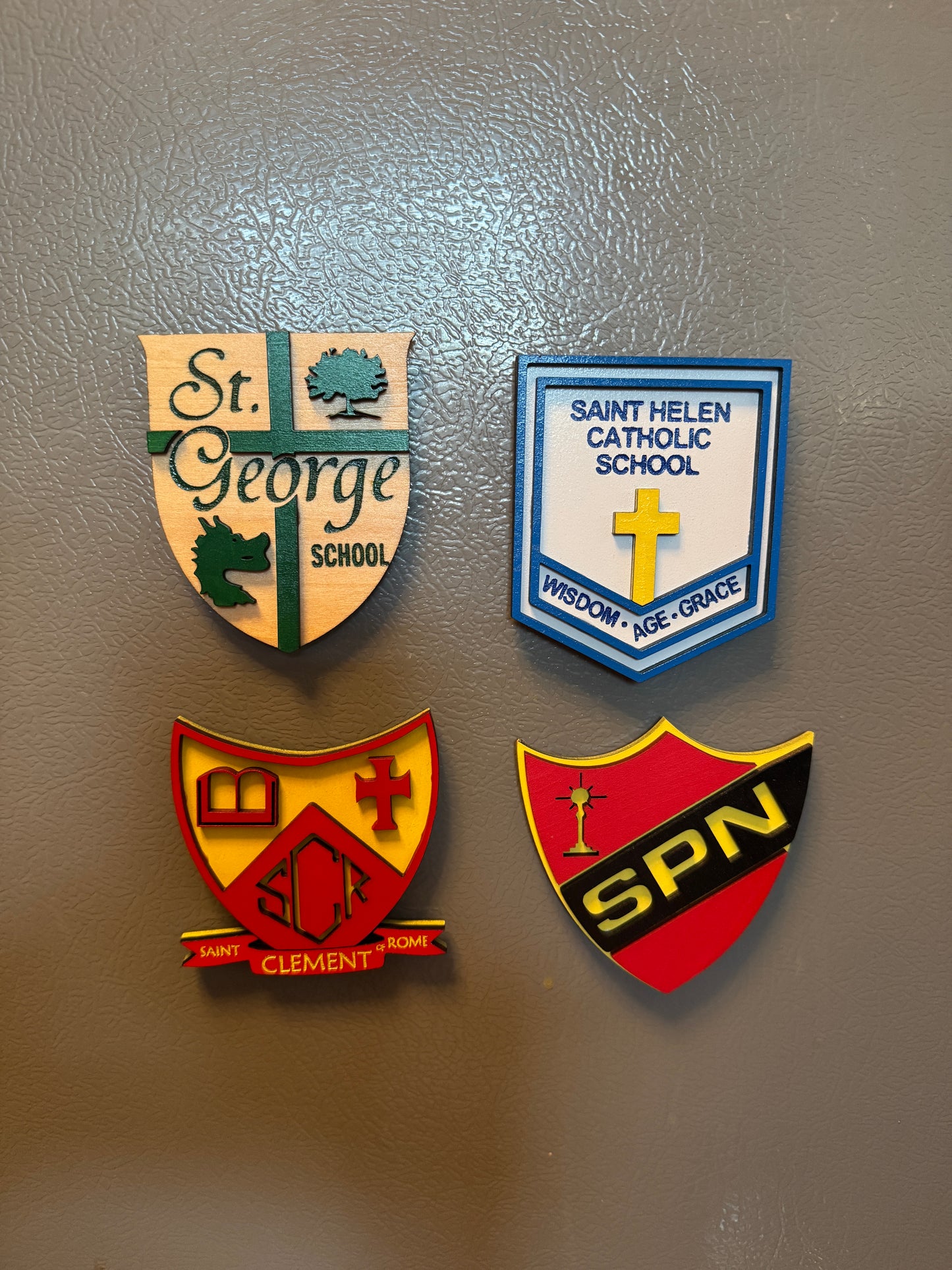 School Crest Magnet
