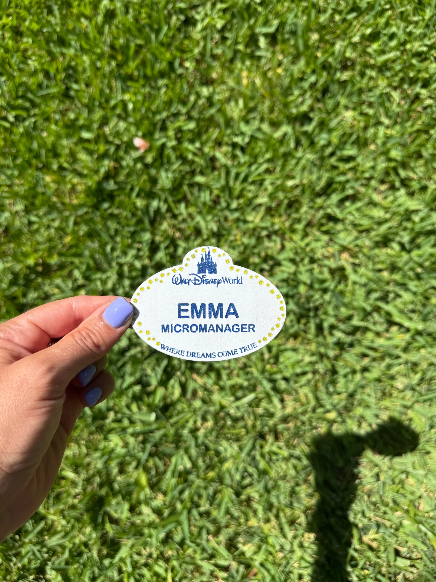 Magical Worker Name Tag