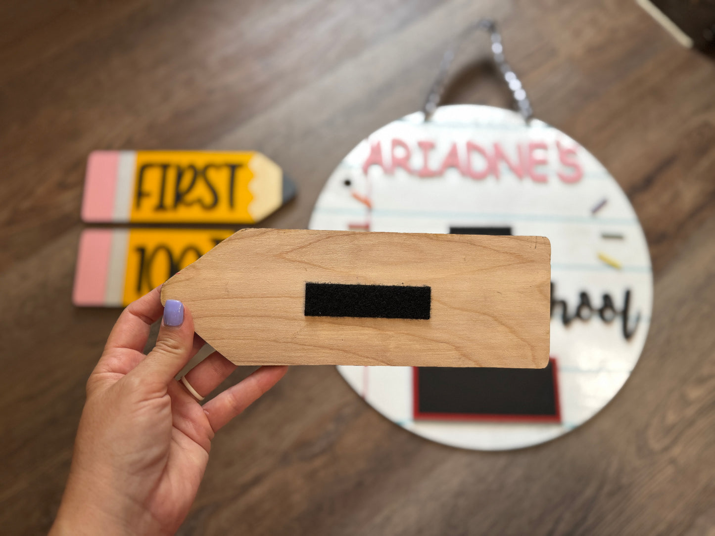 Interchangeable Back to School Sign