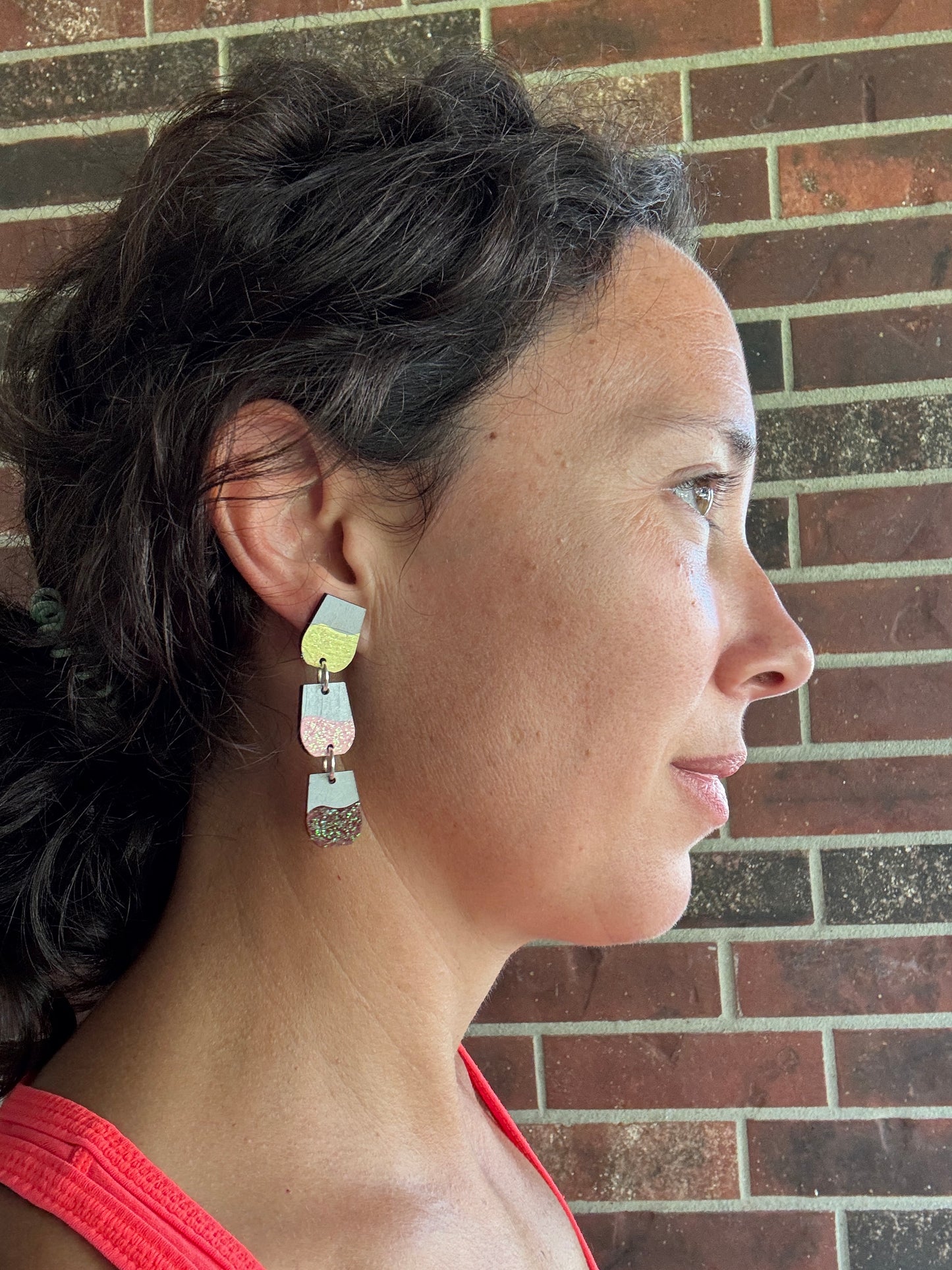 Wine Flight Earrings