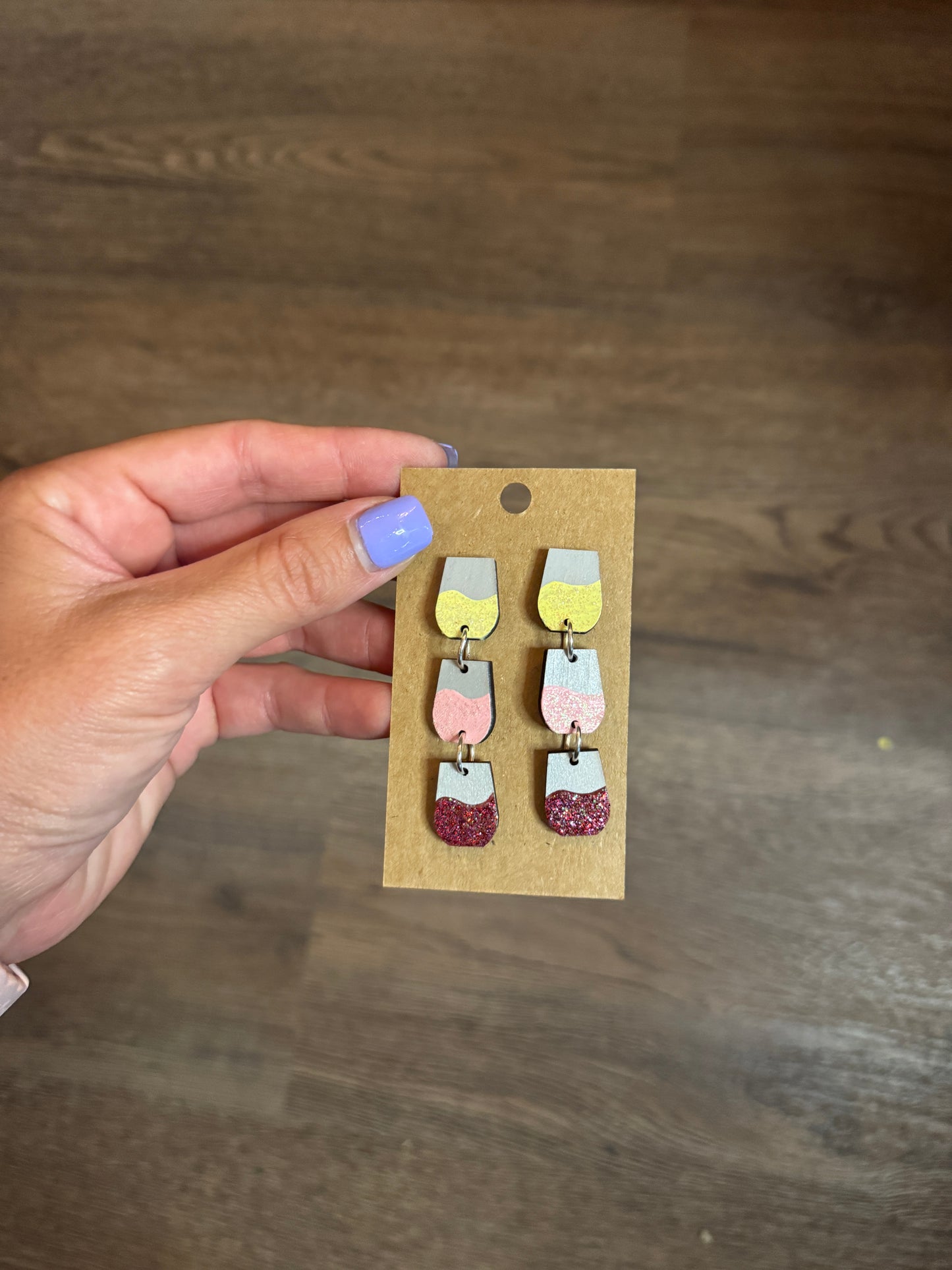 Wine Flight Earrings