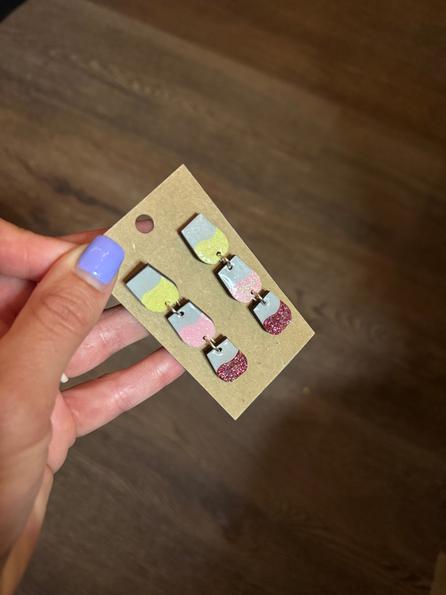 Wine Flight Earrings