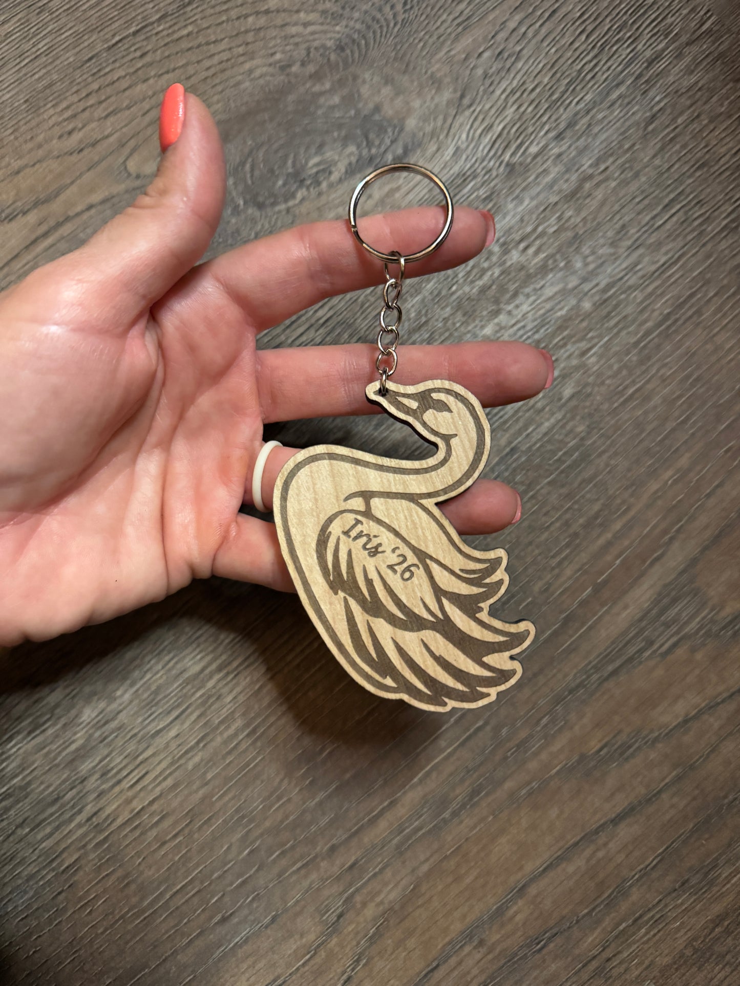 Engraved Iris Magnets