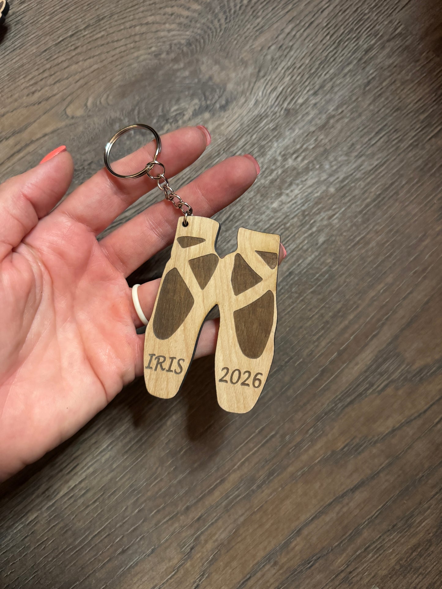 Engraved Iris Magnets