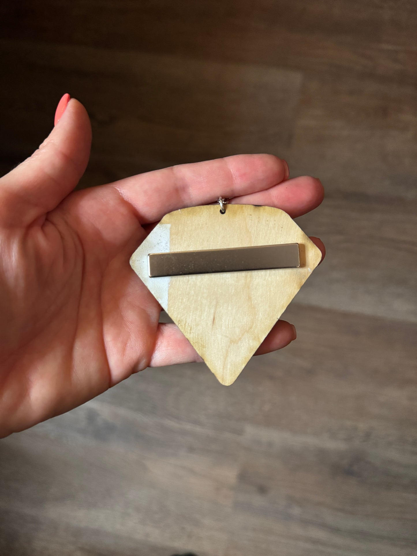 Engraved Iris Magnets