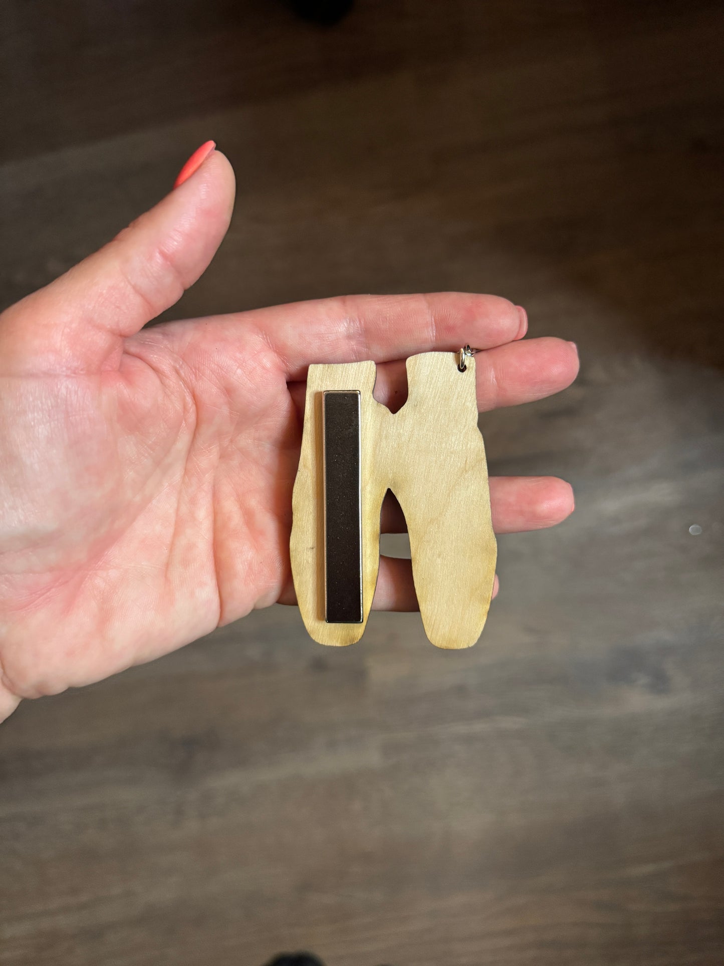 Engraved Iris Magnets