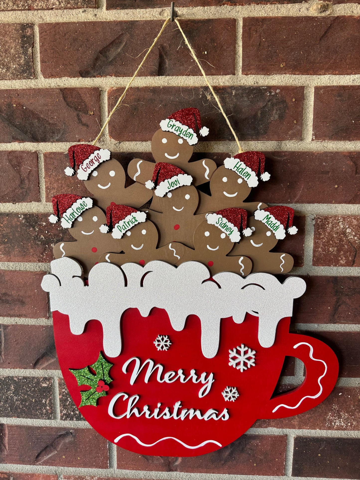 Digital Cut file for Gingerbread Cocoa Cup