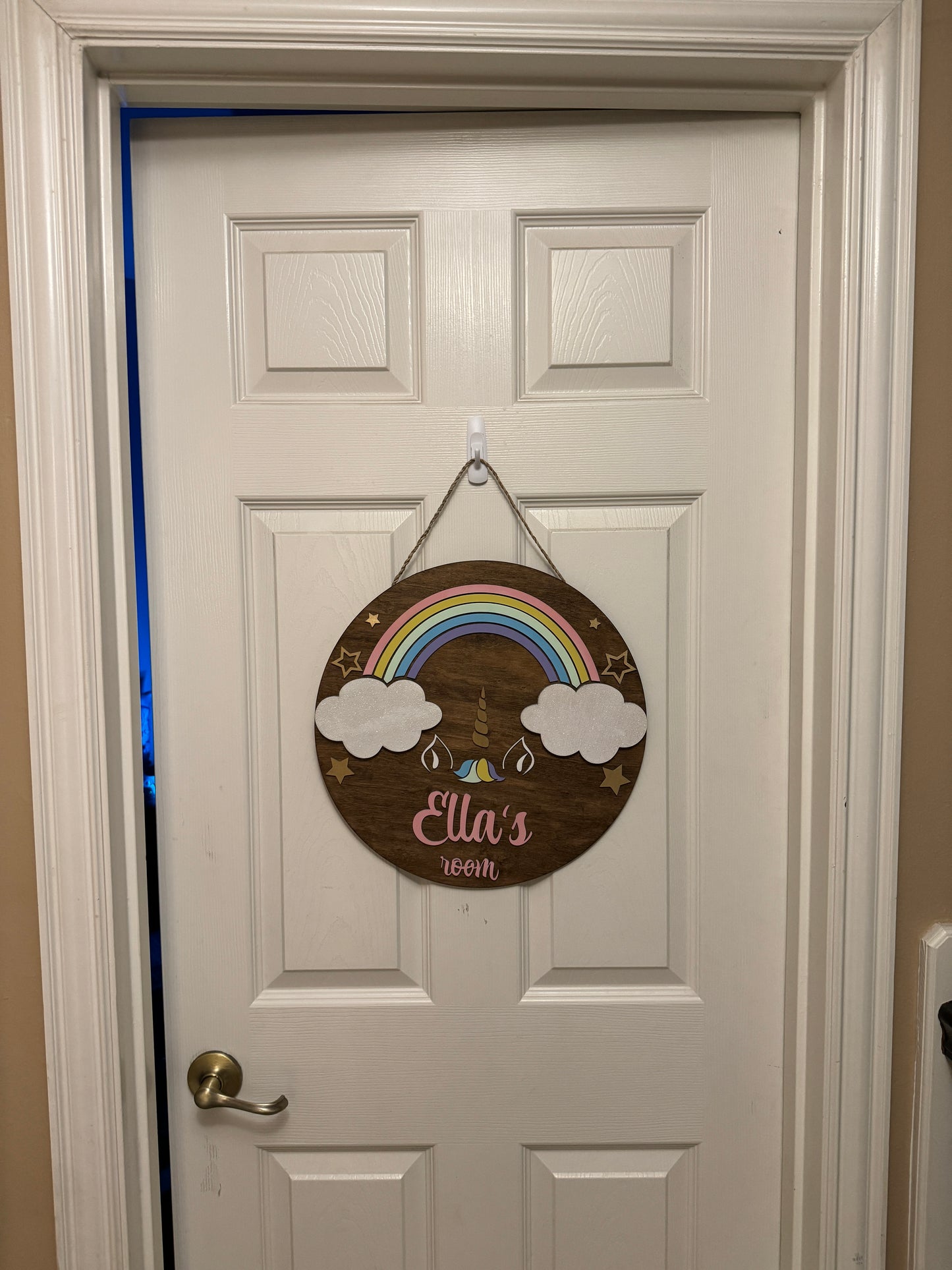 Kid’s Bedroom Rainbow Door Hanger