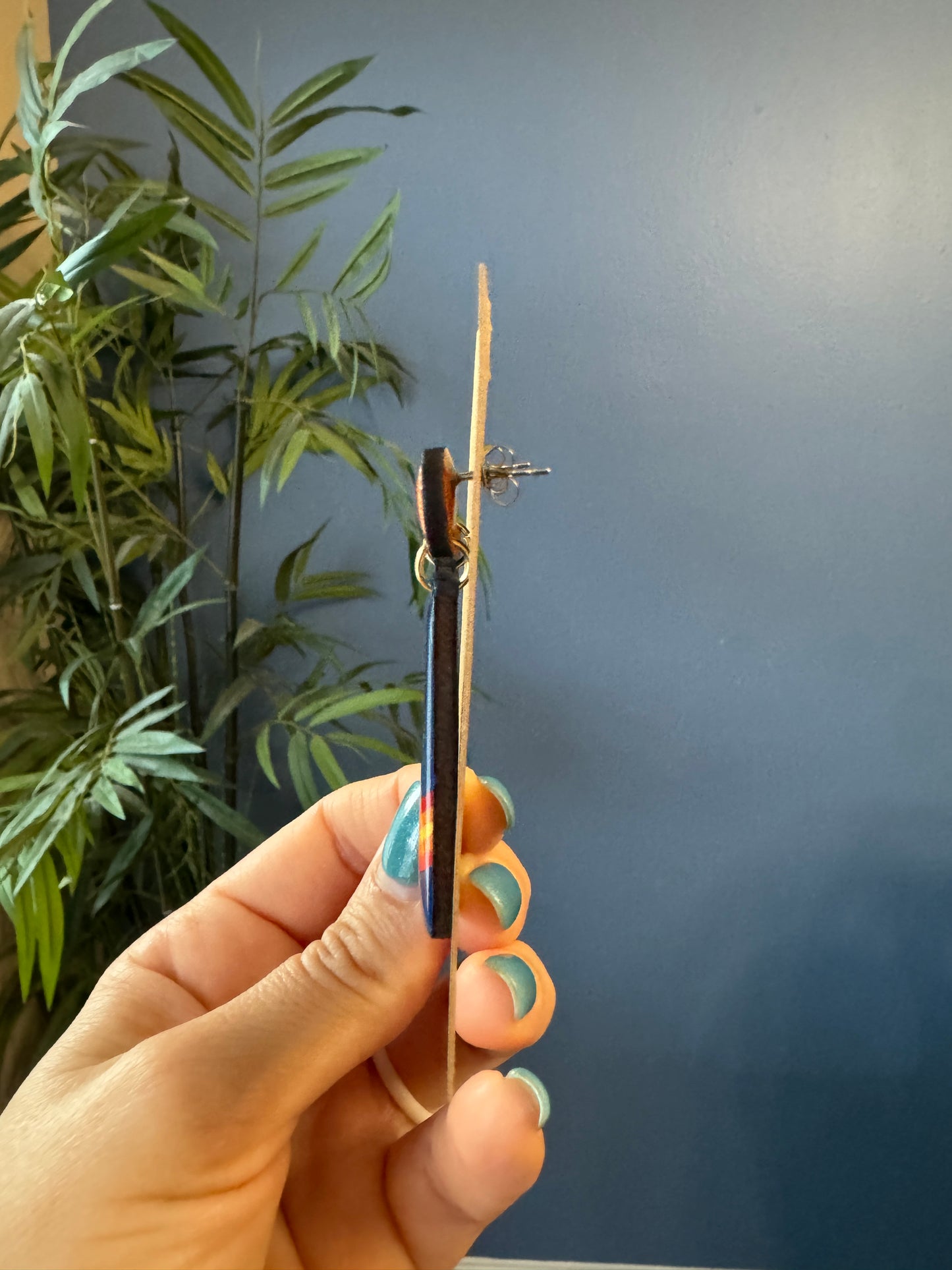 Houston Baseball Earrings