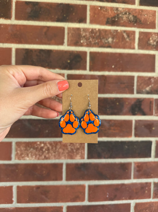 Paw earrings