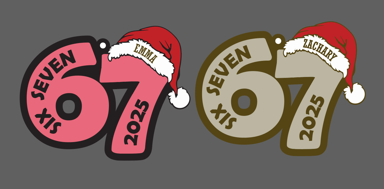 67 Personalized Ornament