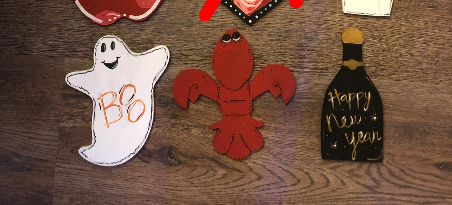 4 & 6 inch Seasonal Shapes