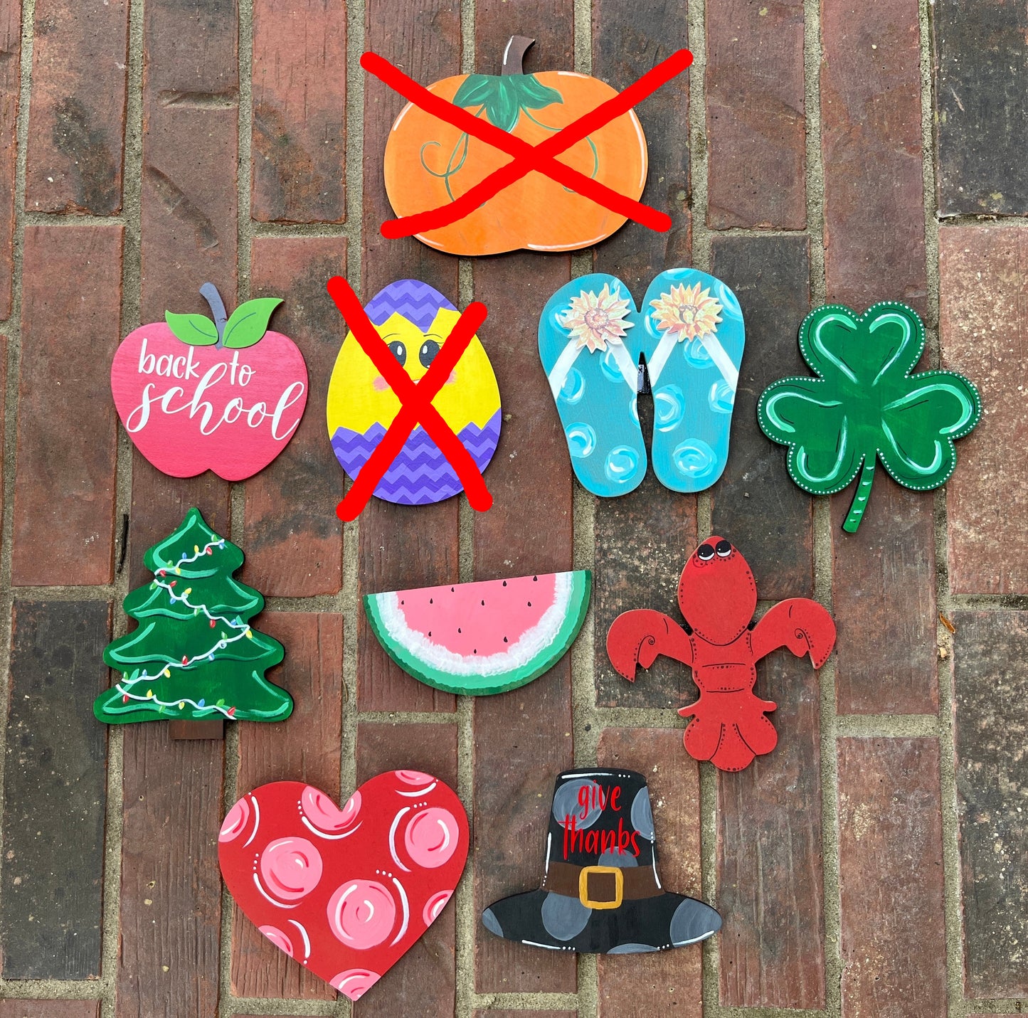 4 & 6 inch Seasonal Shapes