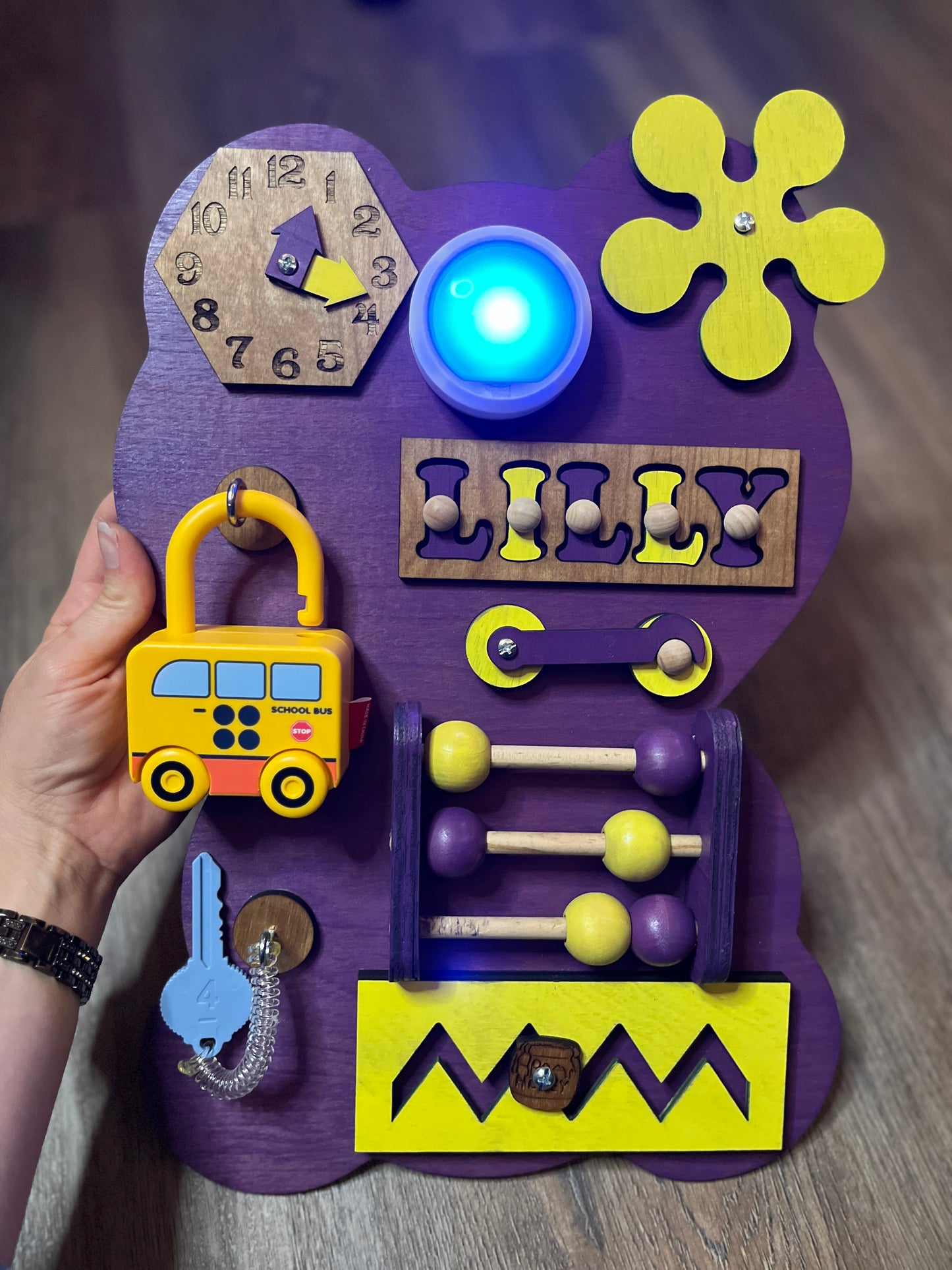 16" Toddler Busy Board