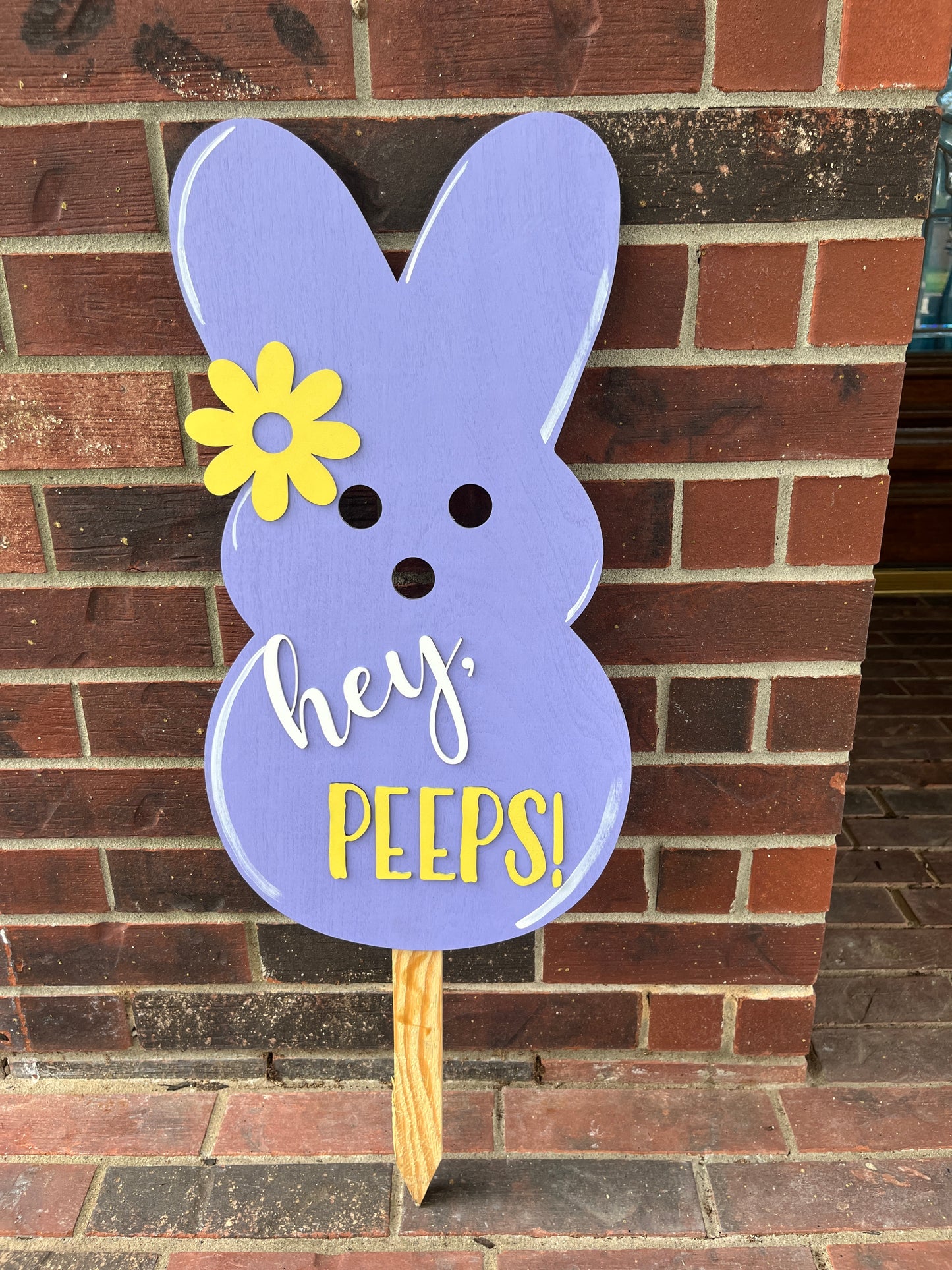 Peep Yard Sign