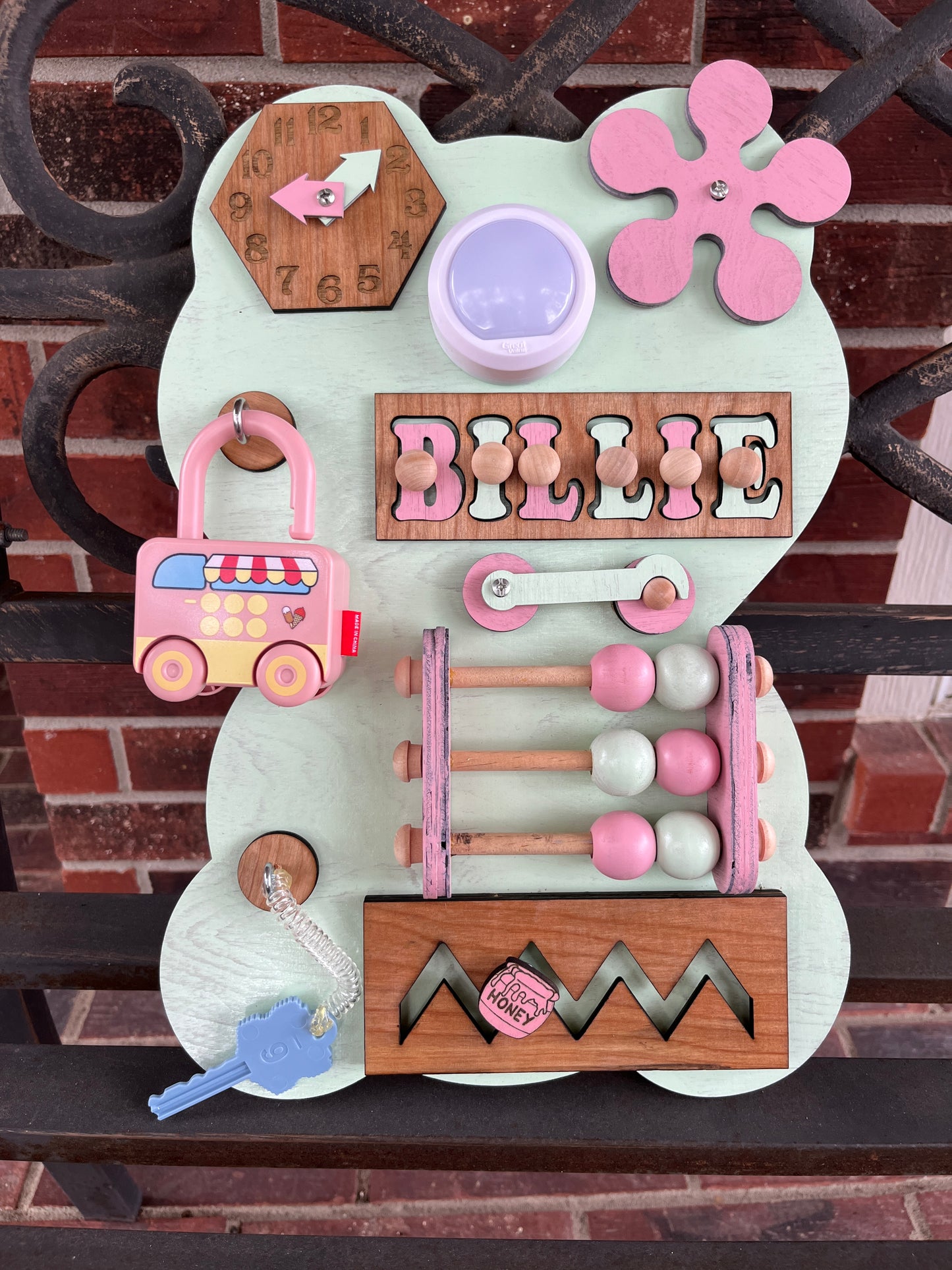 16" Toddler Busy Board