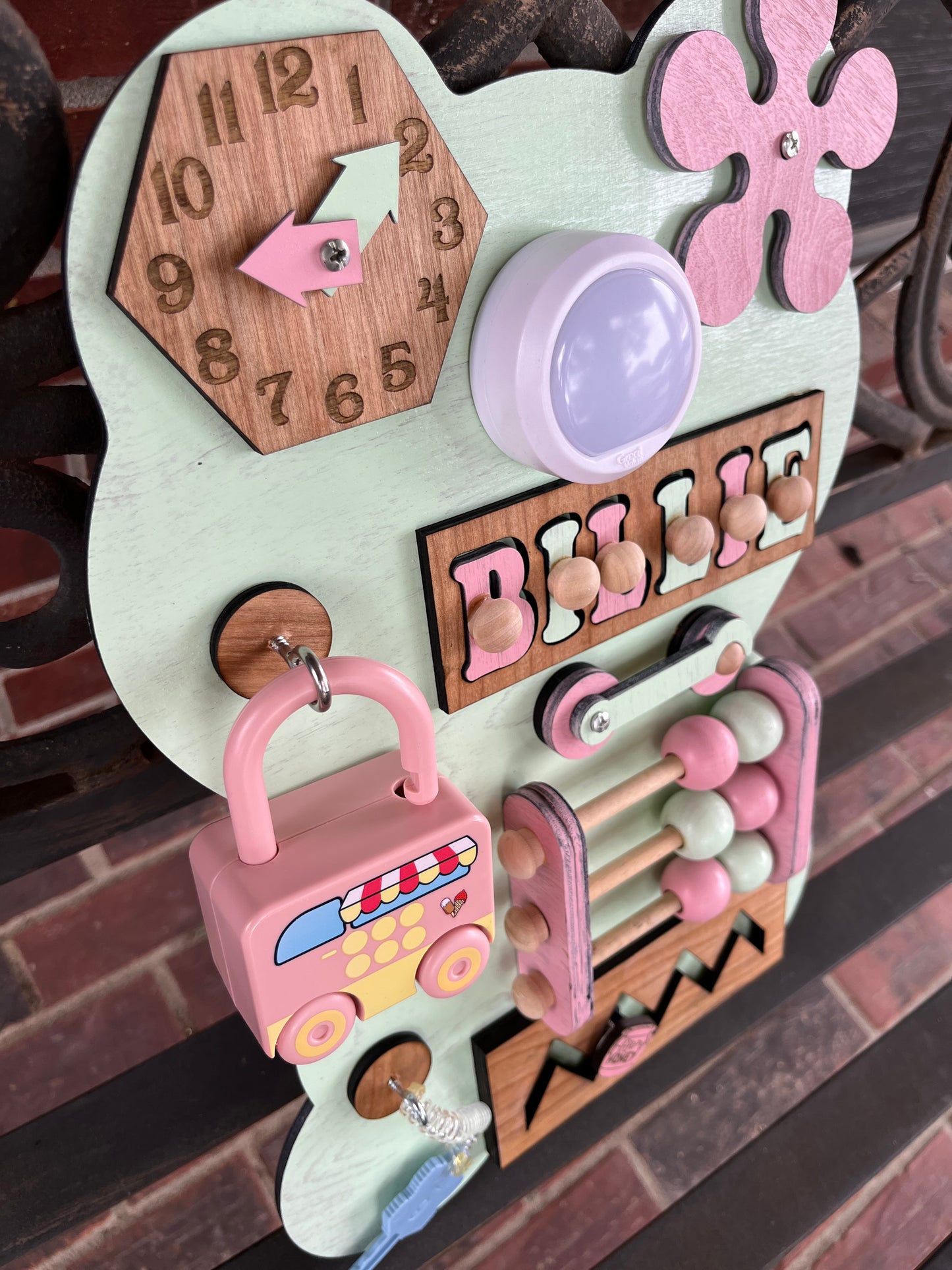 16" Toddler Busy Board