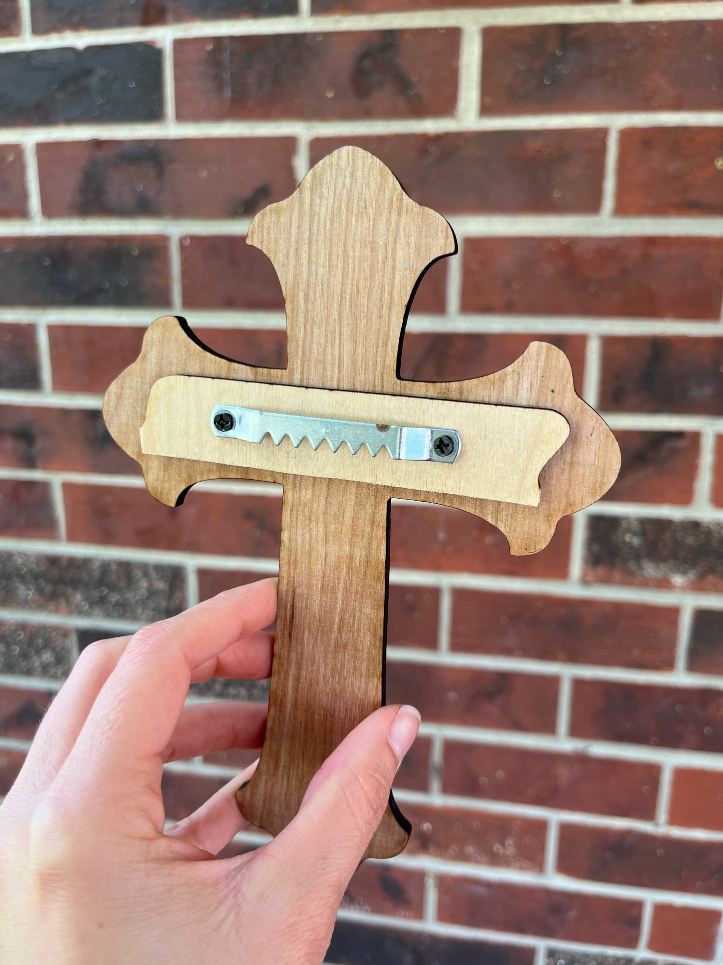 Engraved Baptism Cross