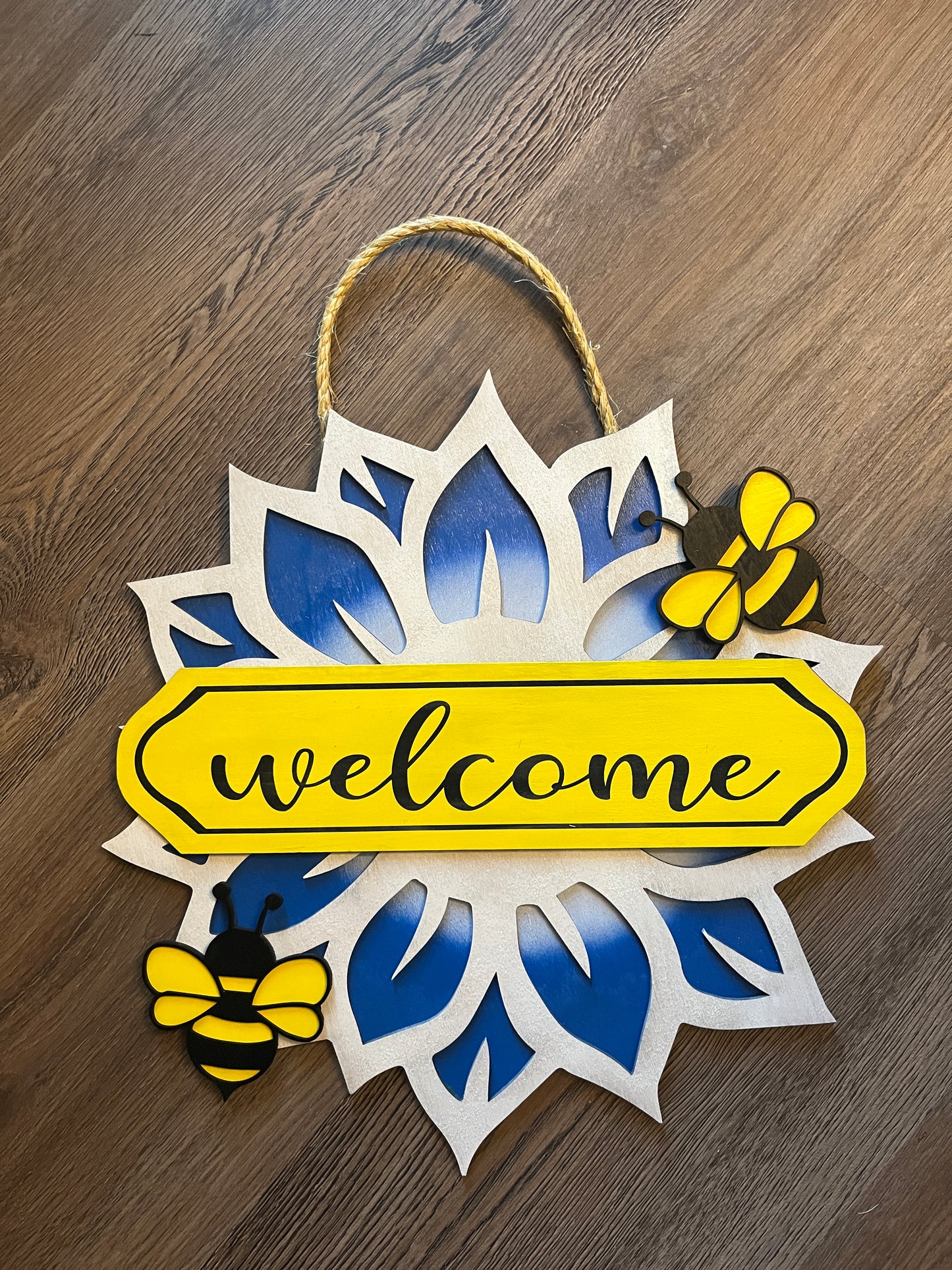 Buzz Off Welcome Sign