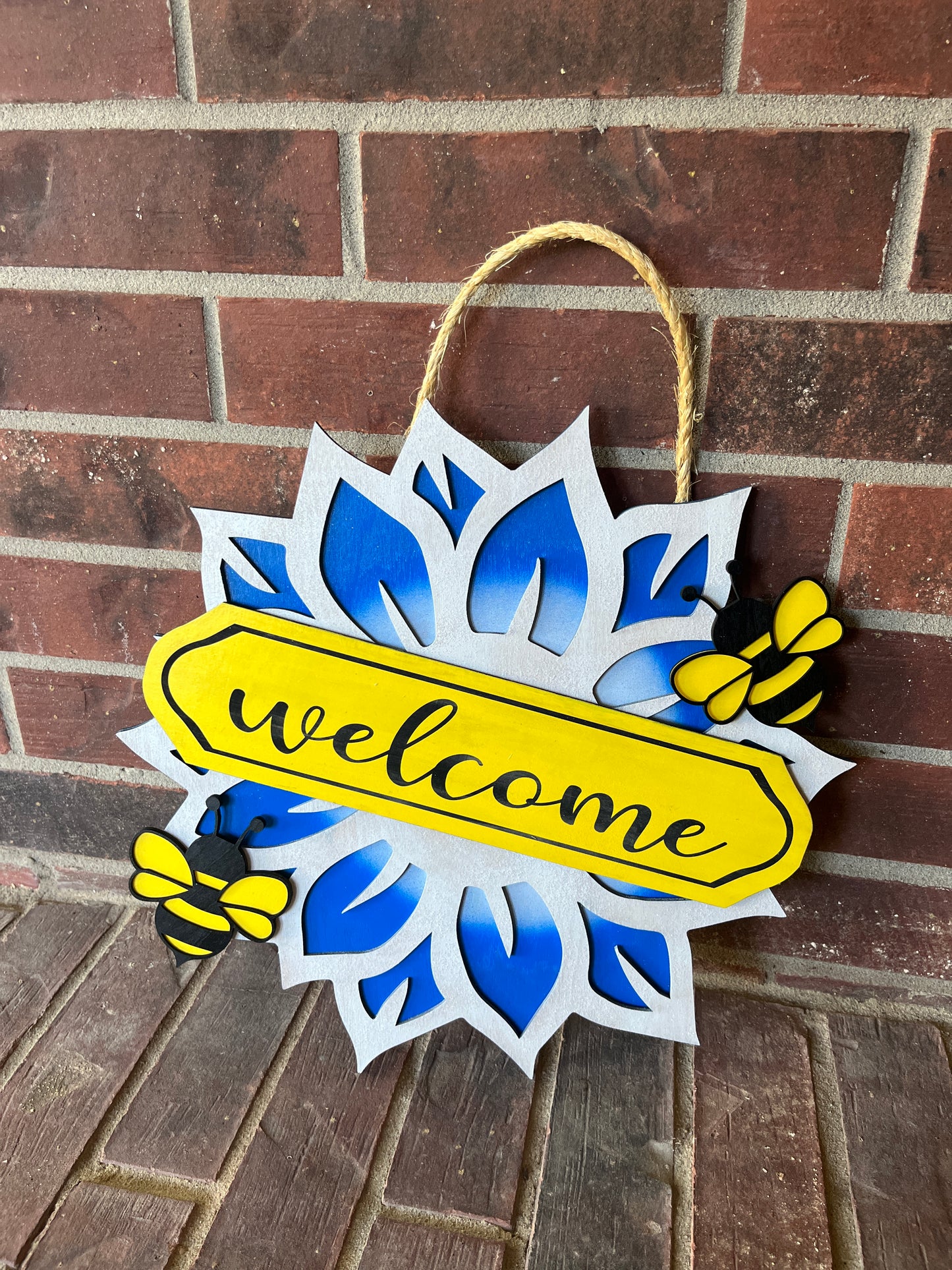 Buzz Off Welcome Sign