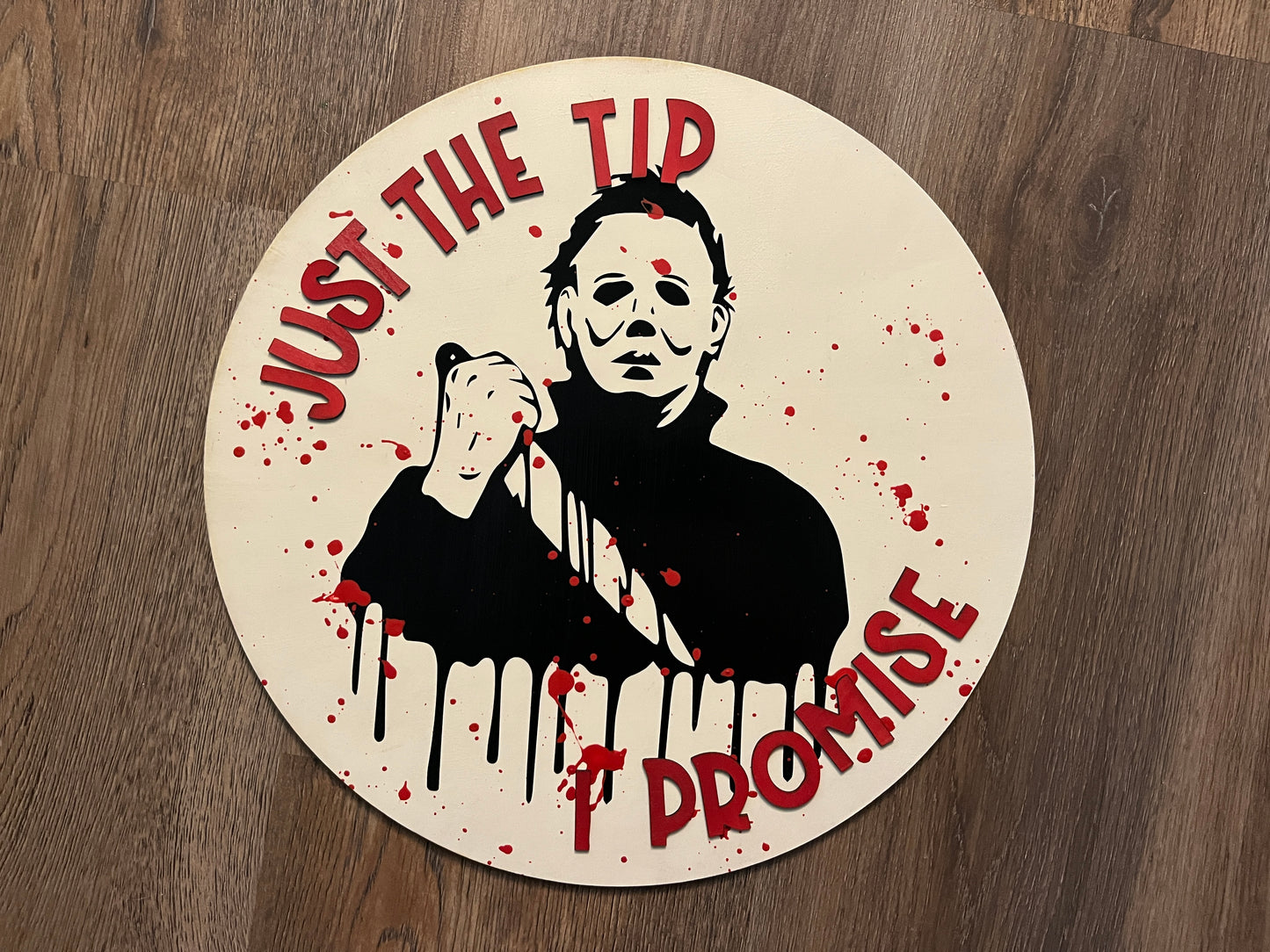 Michael Myers Just the Tip Door Hanger