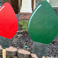 Personalized Christmas Bulb Yard Sign