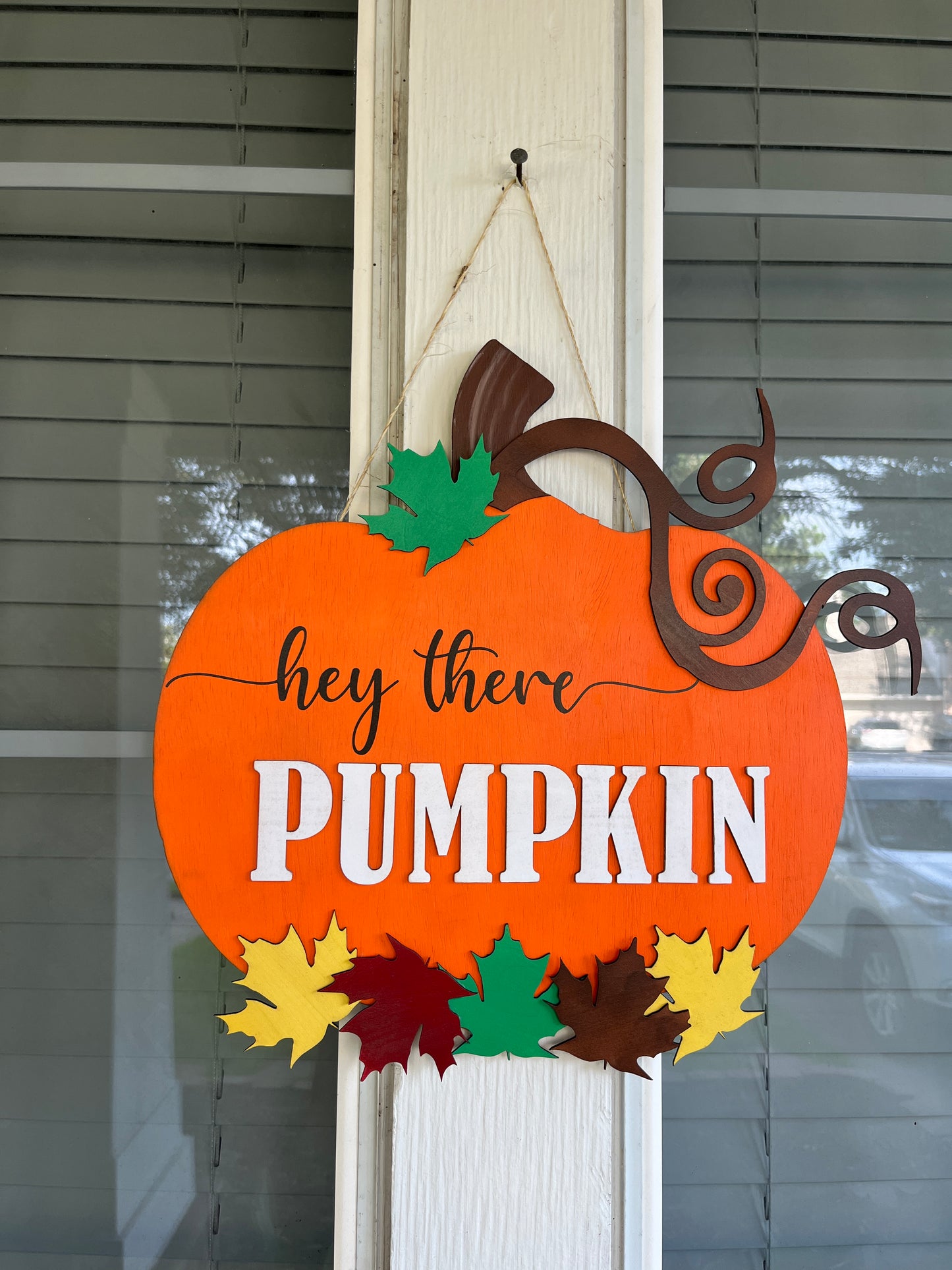 Hey There Pumpkin Door Hanger