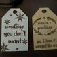 Engraved Christmas Gift Tags